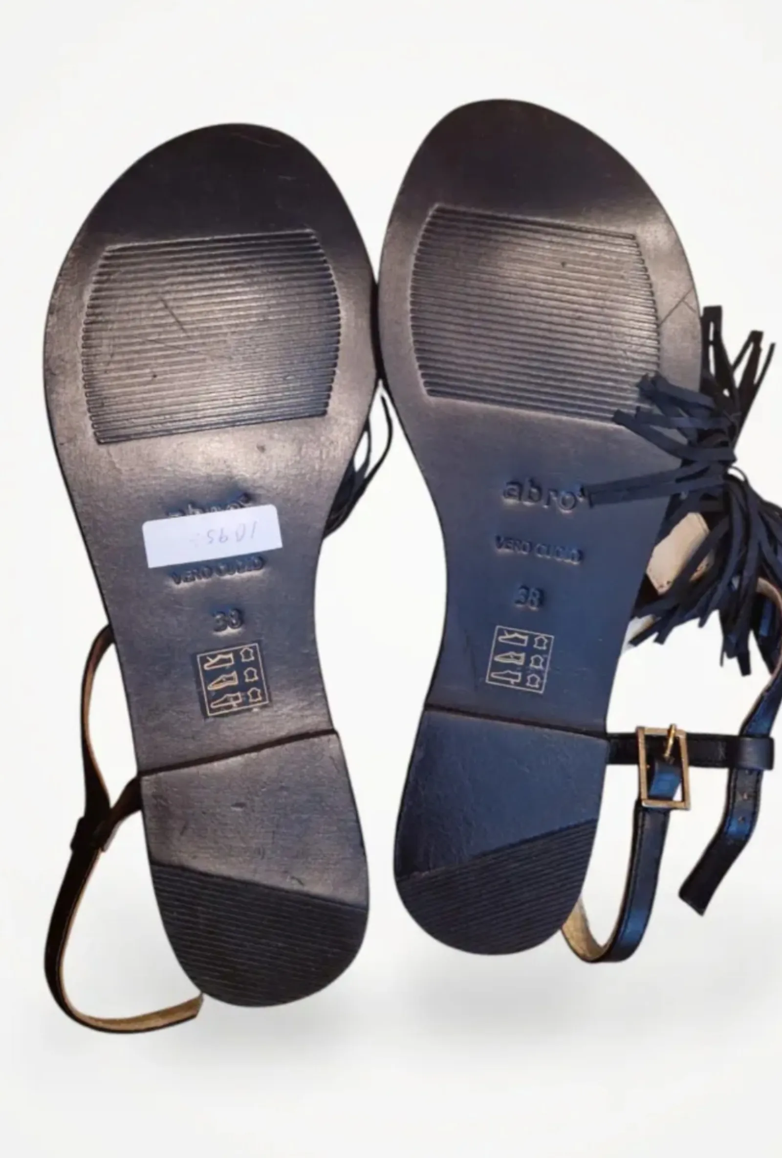 Abro-skinnsandaler NWT - Image 3