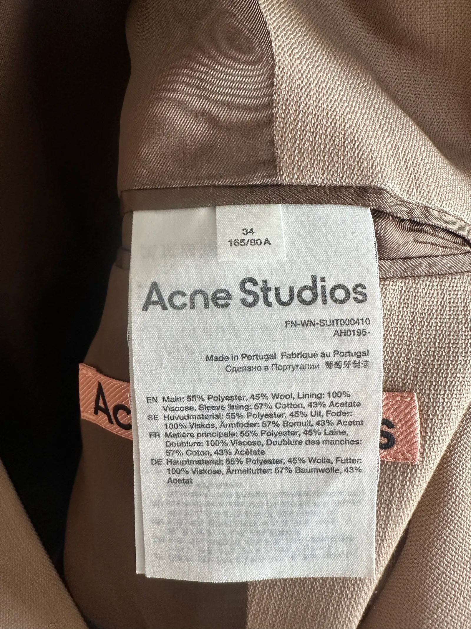 Acne Studios-kavaj - Image 3