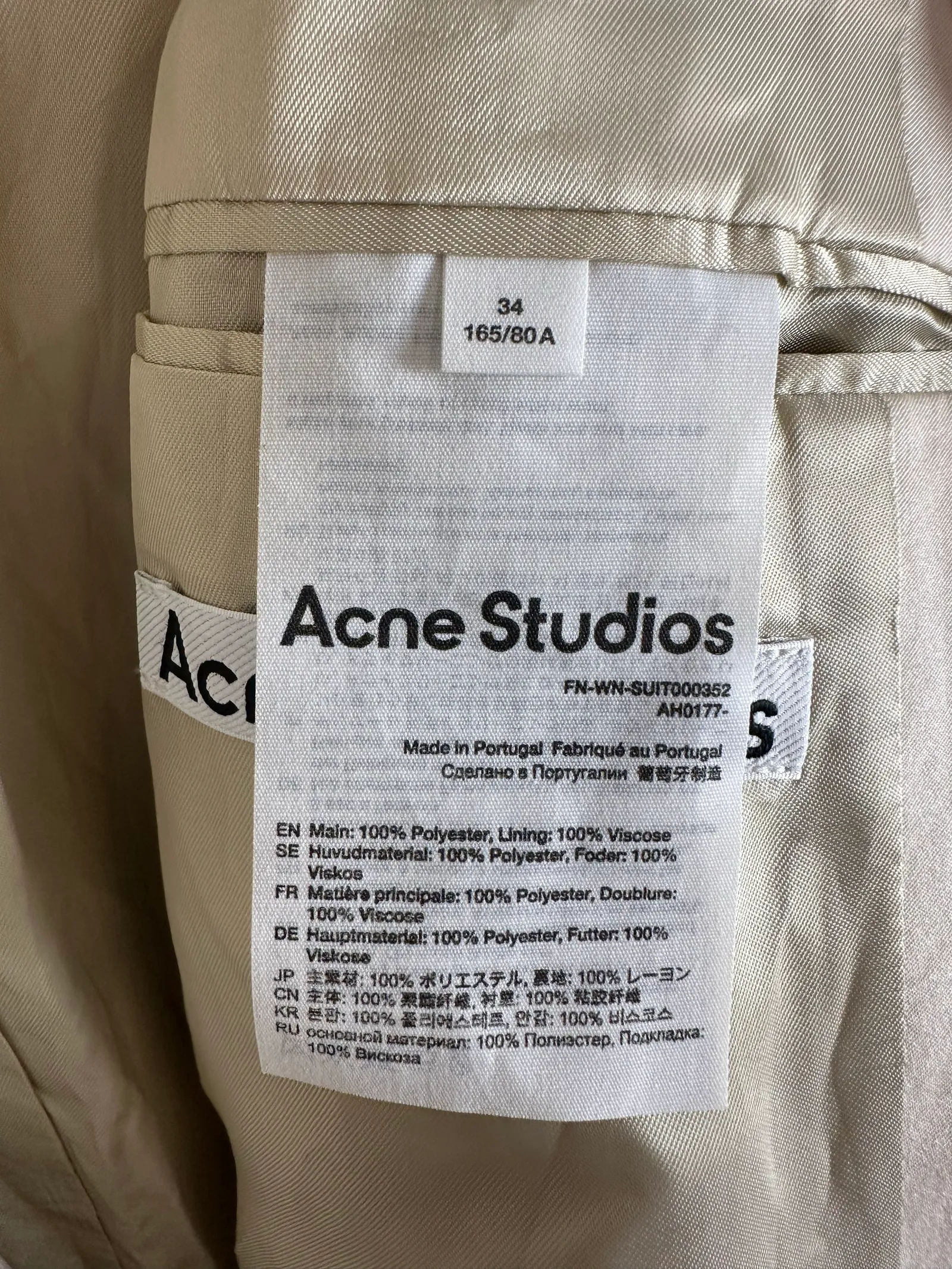 Acne Studios-kavaj - Image 3
