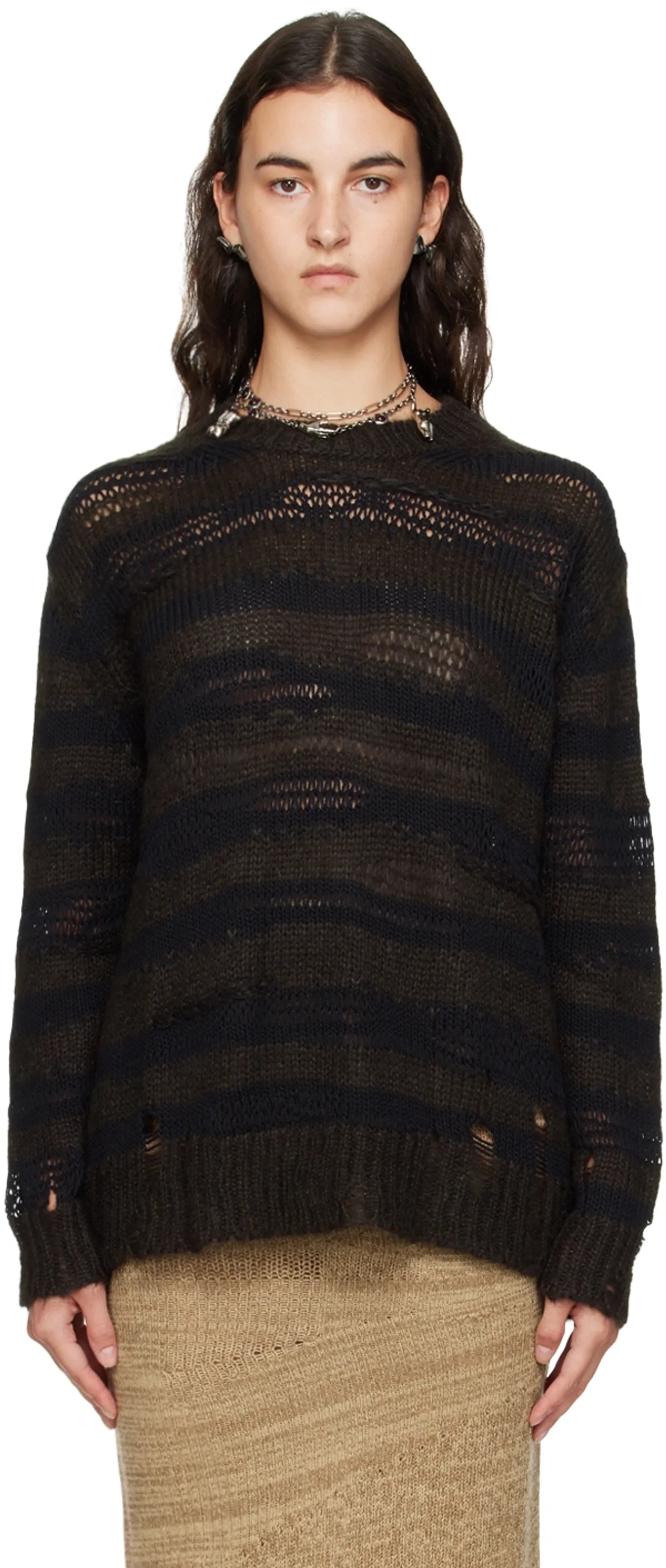 Acne Studios Distressed-tröja NWT - Image 7