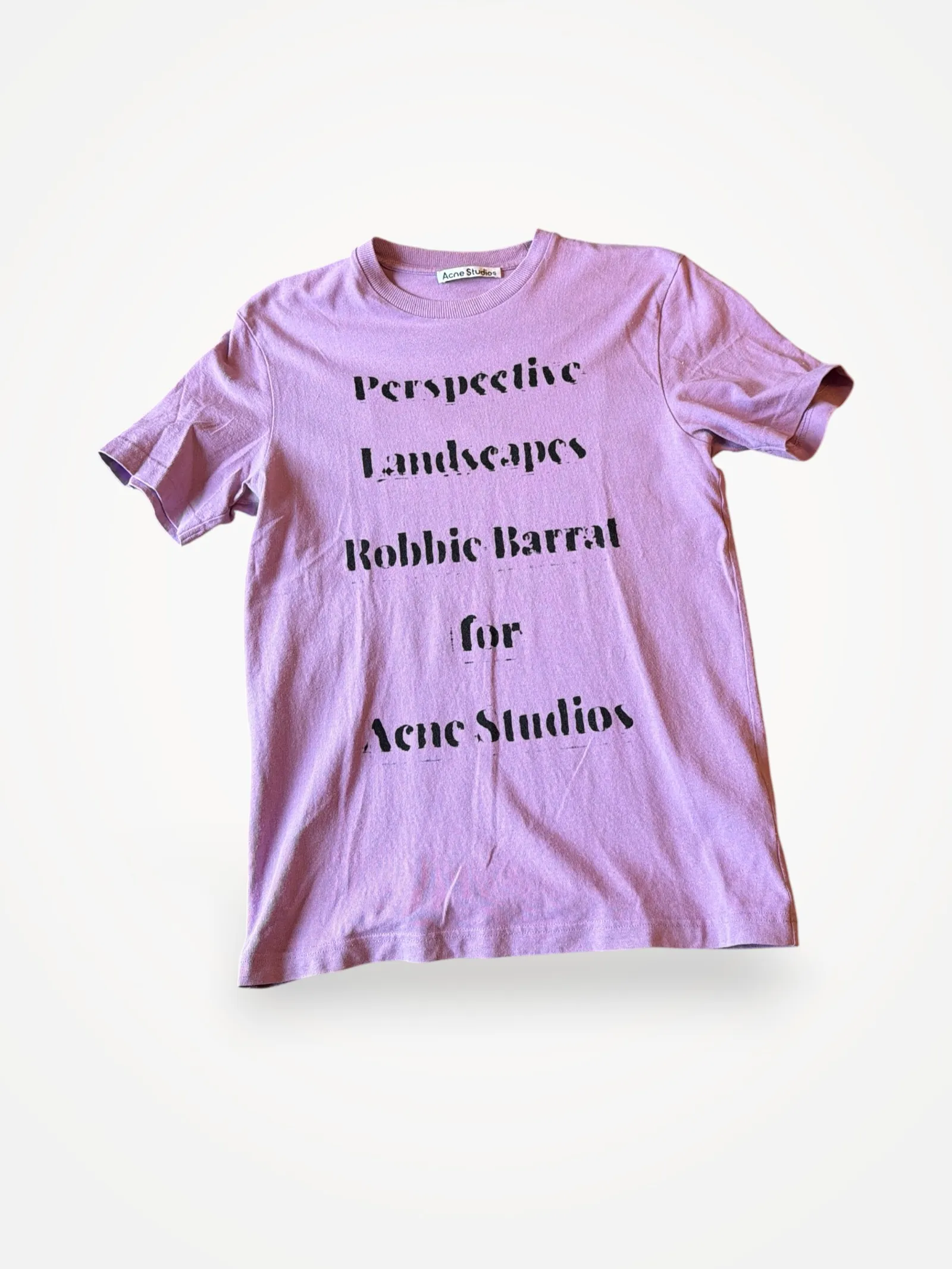 Acne Studios Everrick Robbie Barrat-t-shirt