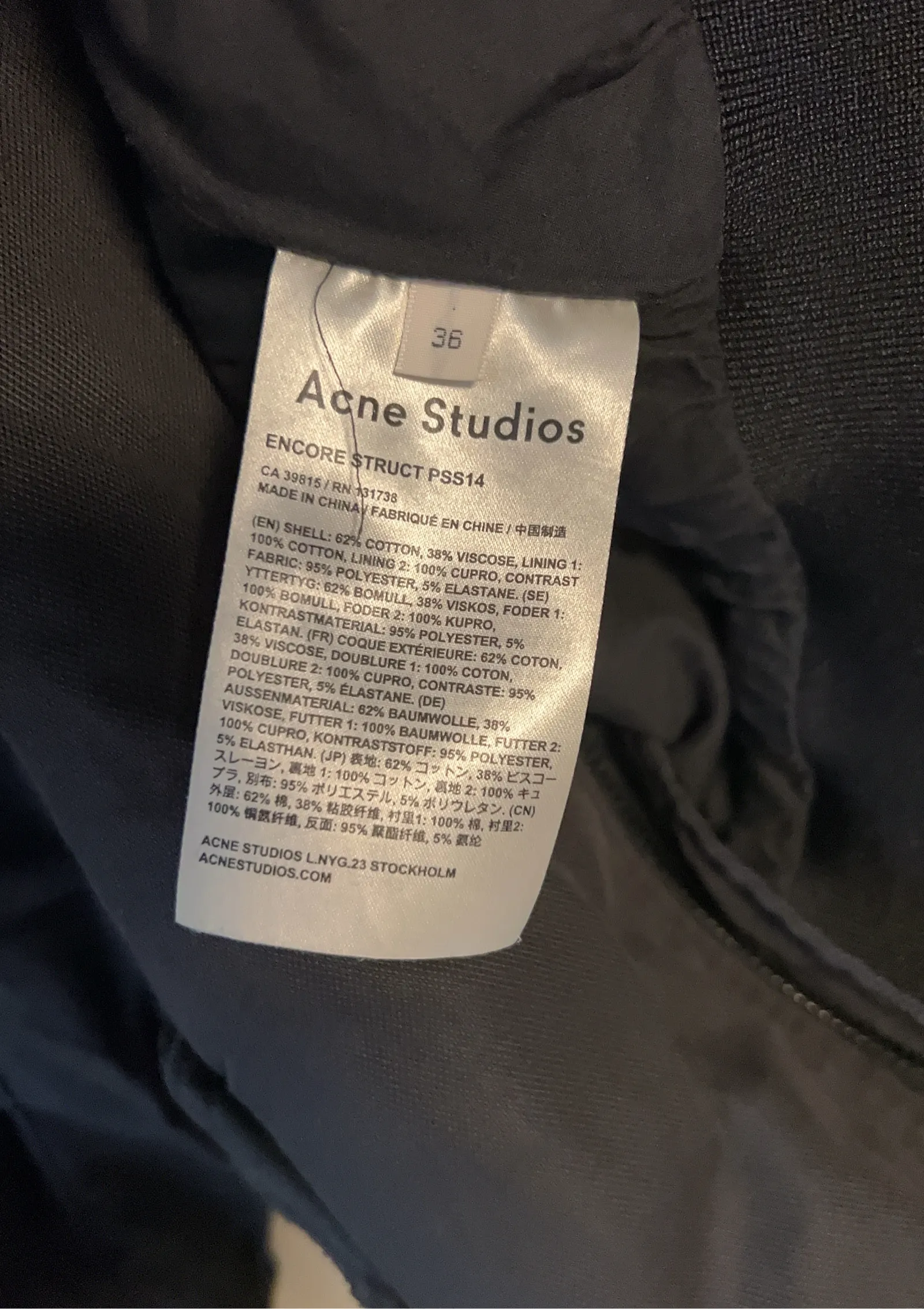 Acne Studios-fritidsjacka - Image 5
