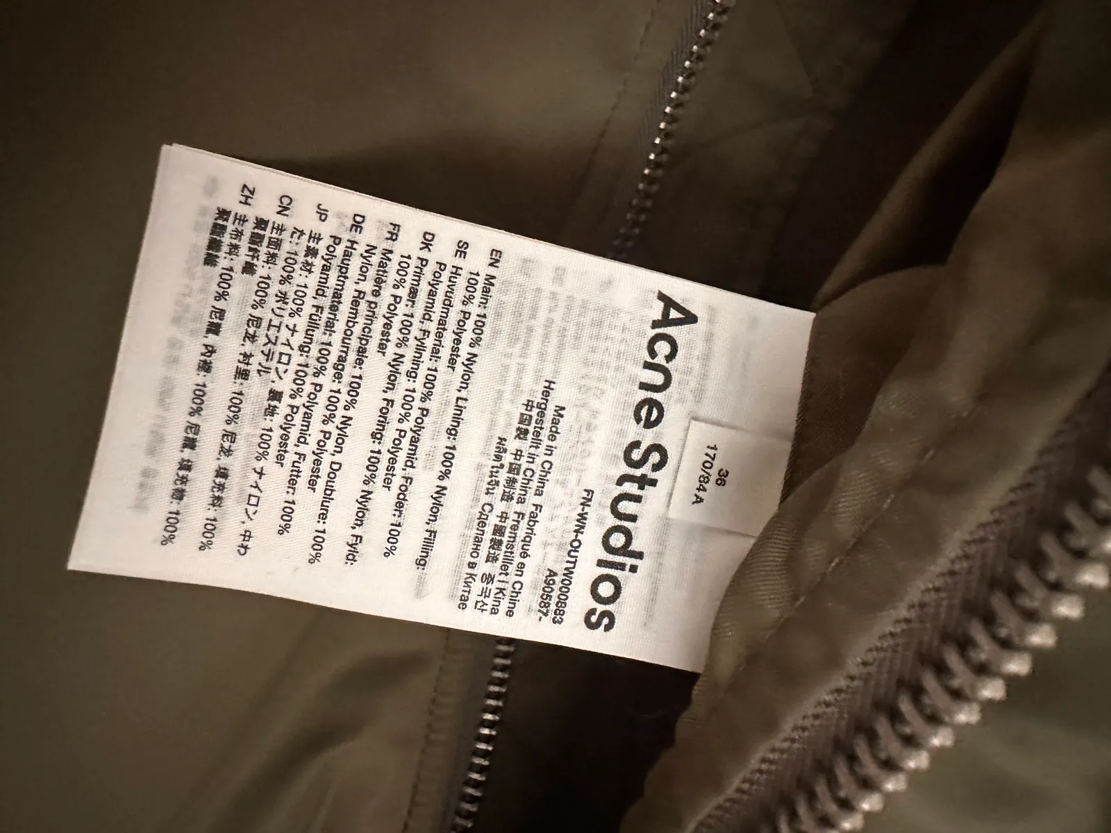 Acne Studios-jacka - Image 5