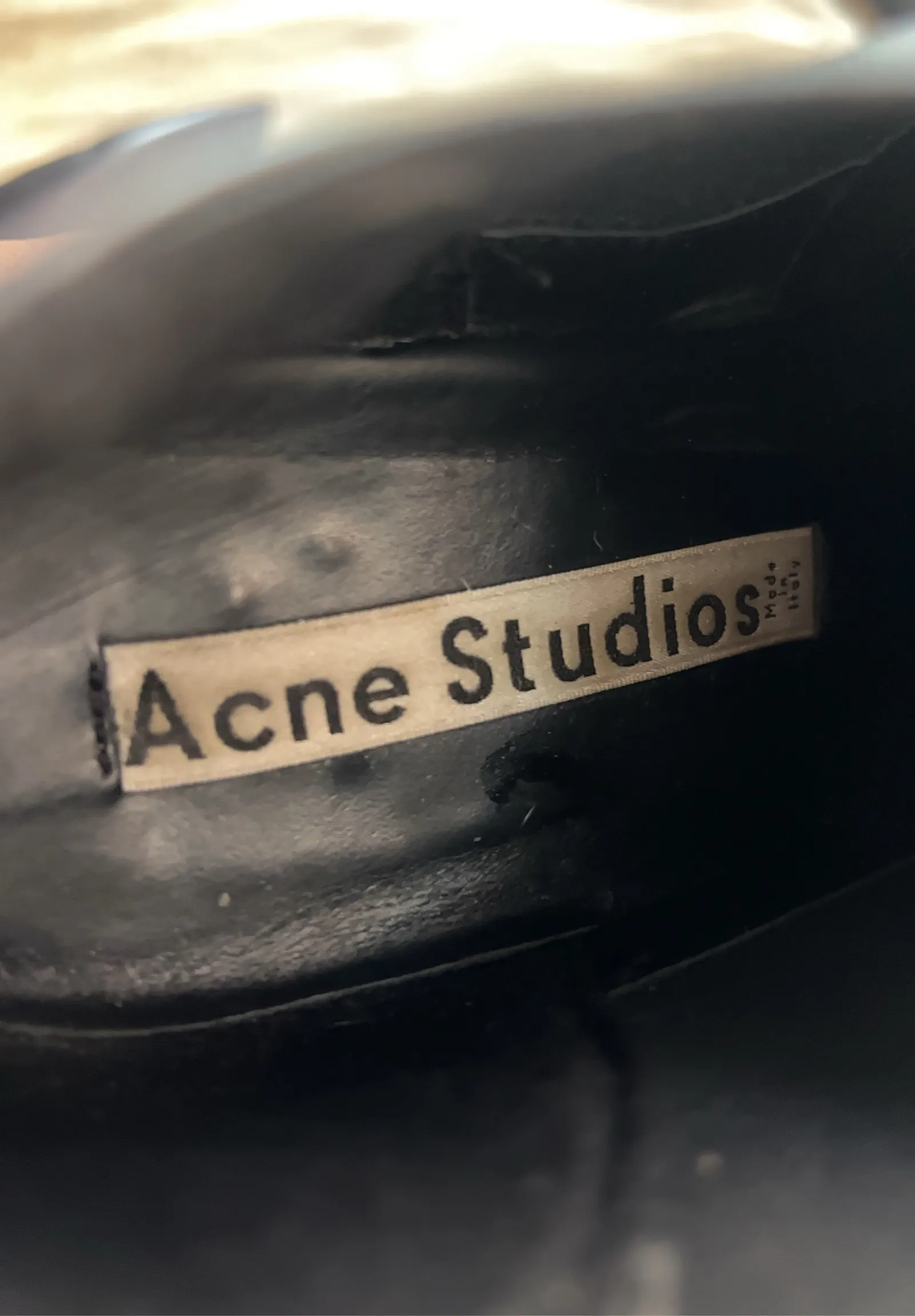 Acne Studios Jensen / Jenny Mockasin Stövlar-skinnboots - Image 2