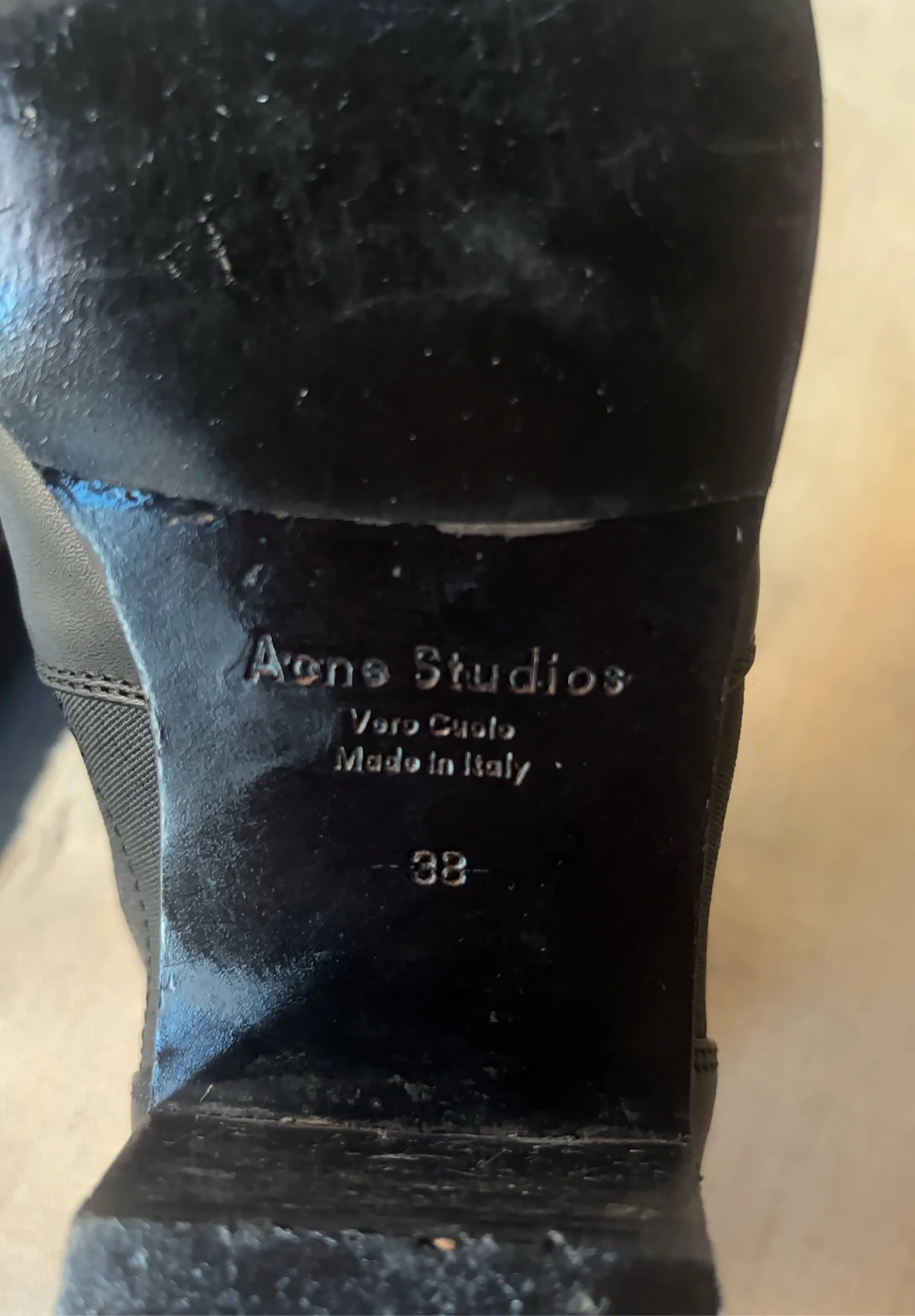 Acne Studios Jensen / Jenny Mockasin Stövlar-skinnboots - Image 3