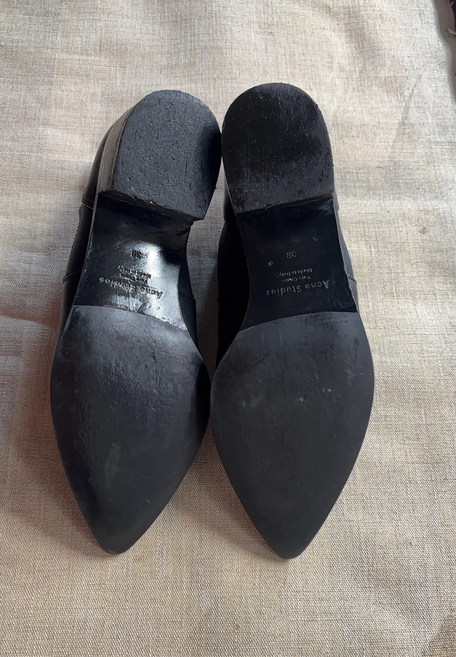 Acne Studios Jensen / Jenny Mockasin Stövlar-skinnboots - Image 4