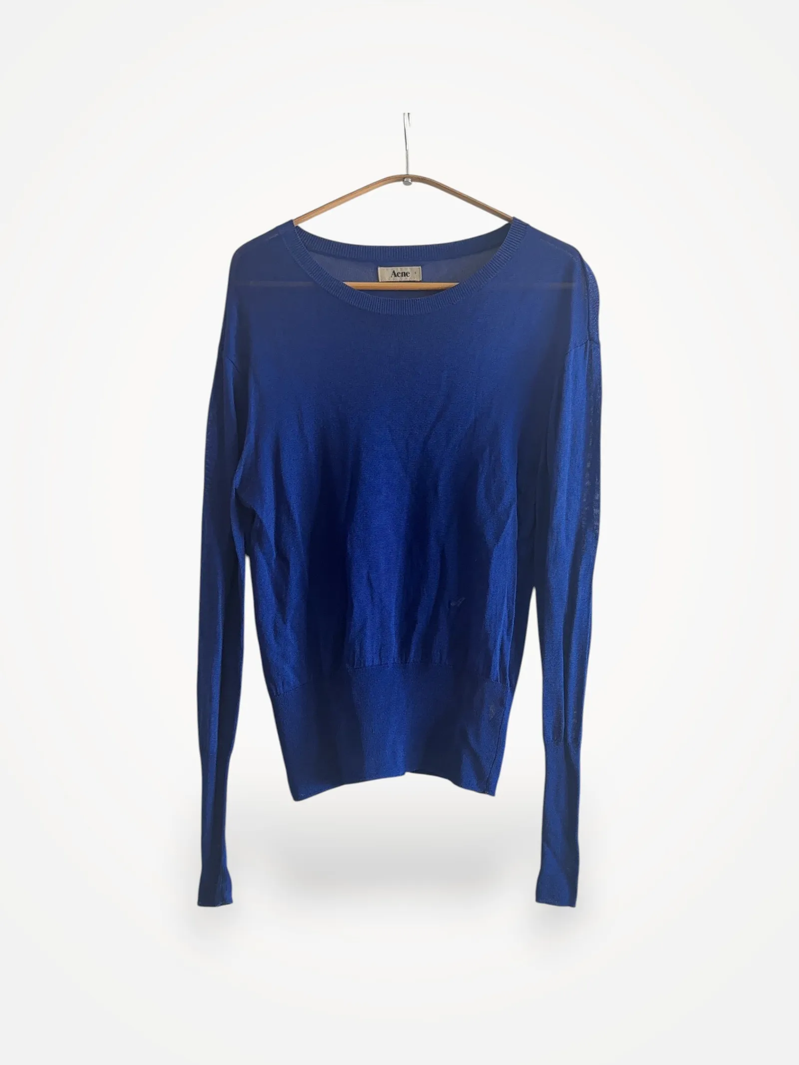 Acne Studios Lia Plain Visc-tröja
