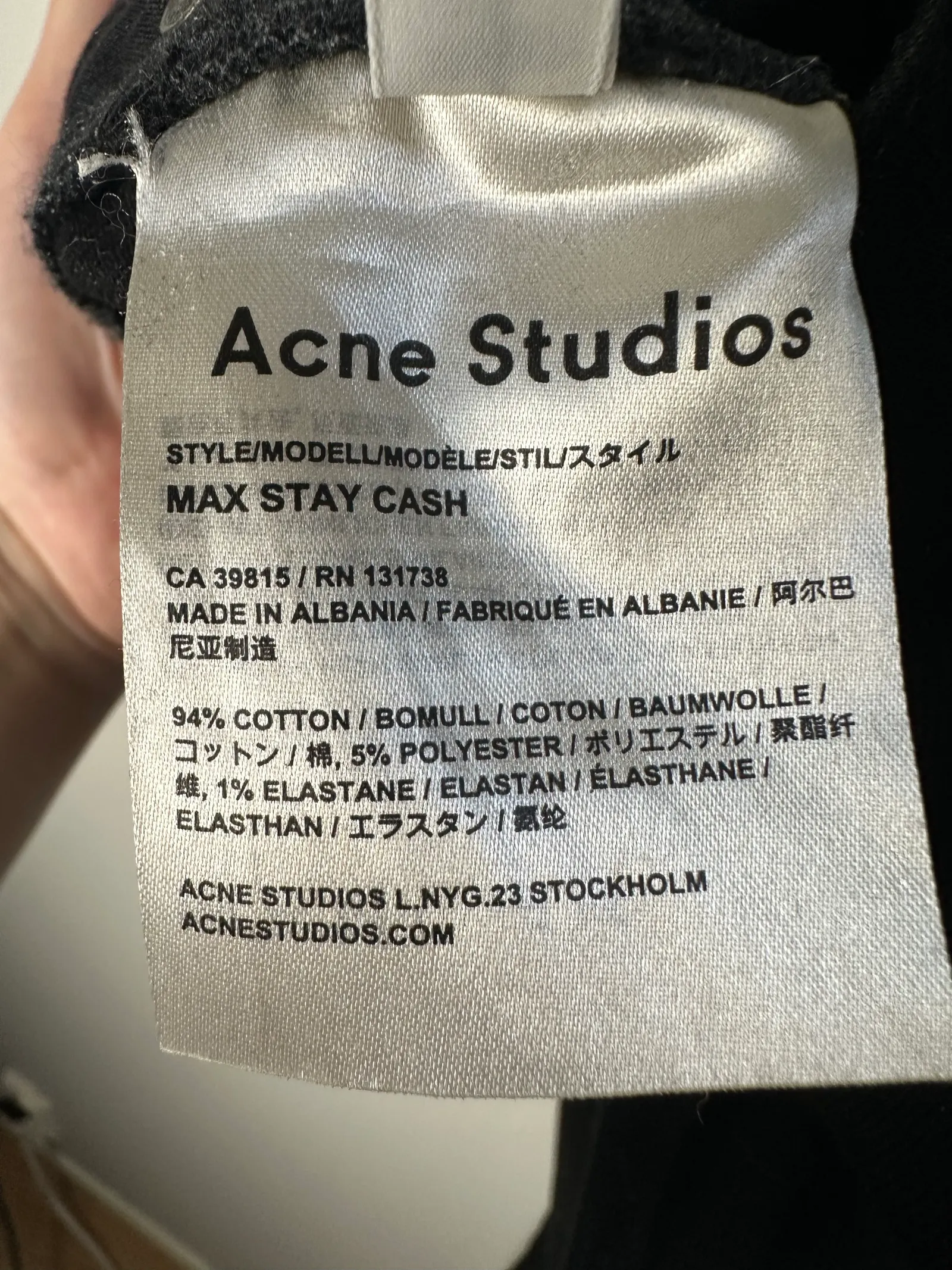 Acne Studios Max Stay Cash-jeans - Image 3