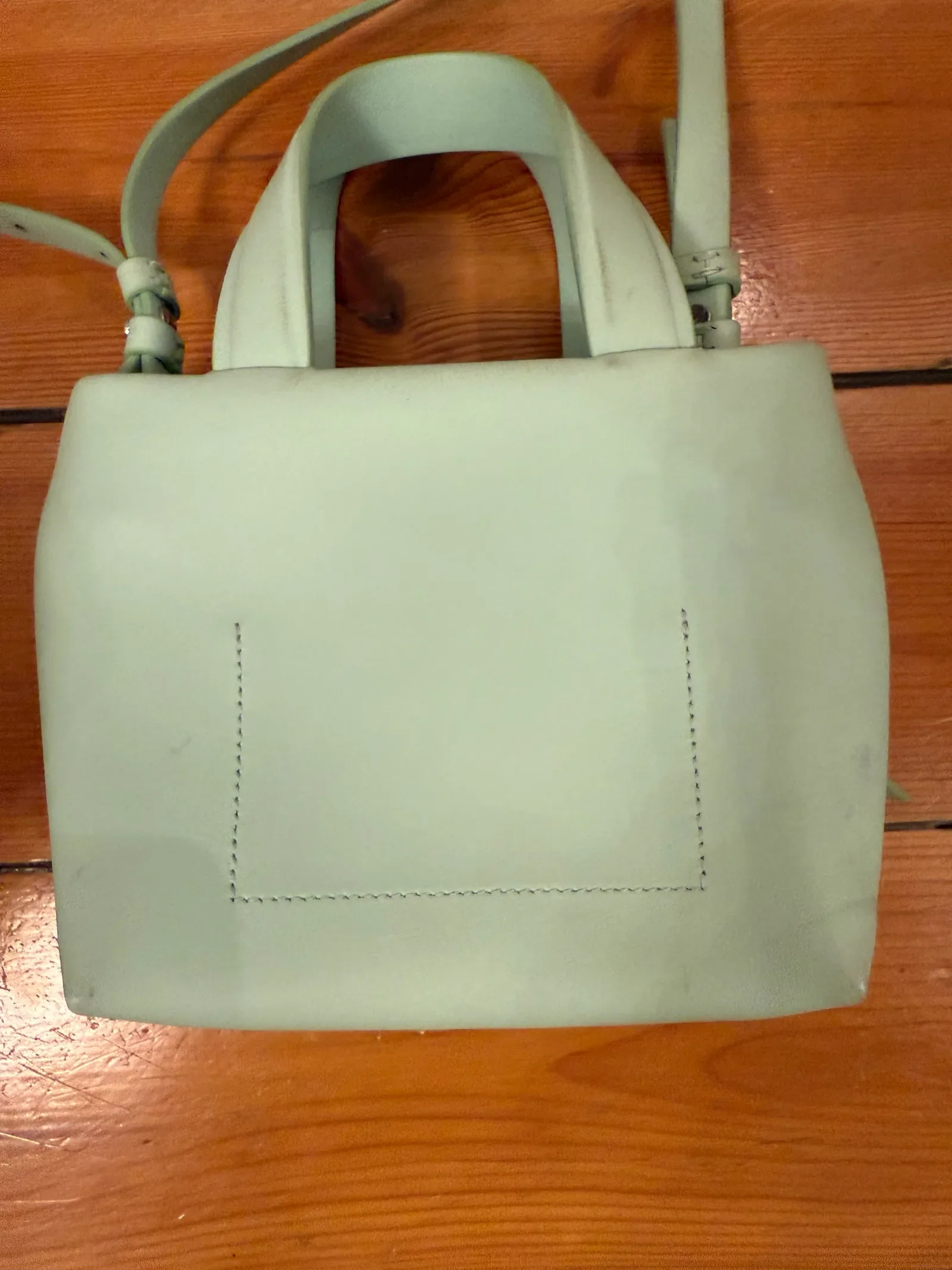 Acne Studios Musubi-skinnhandväska - Image 4