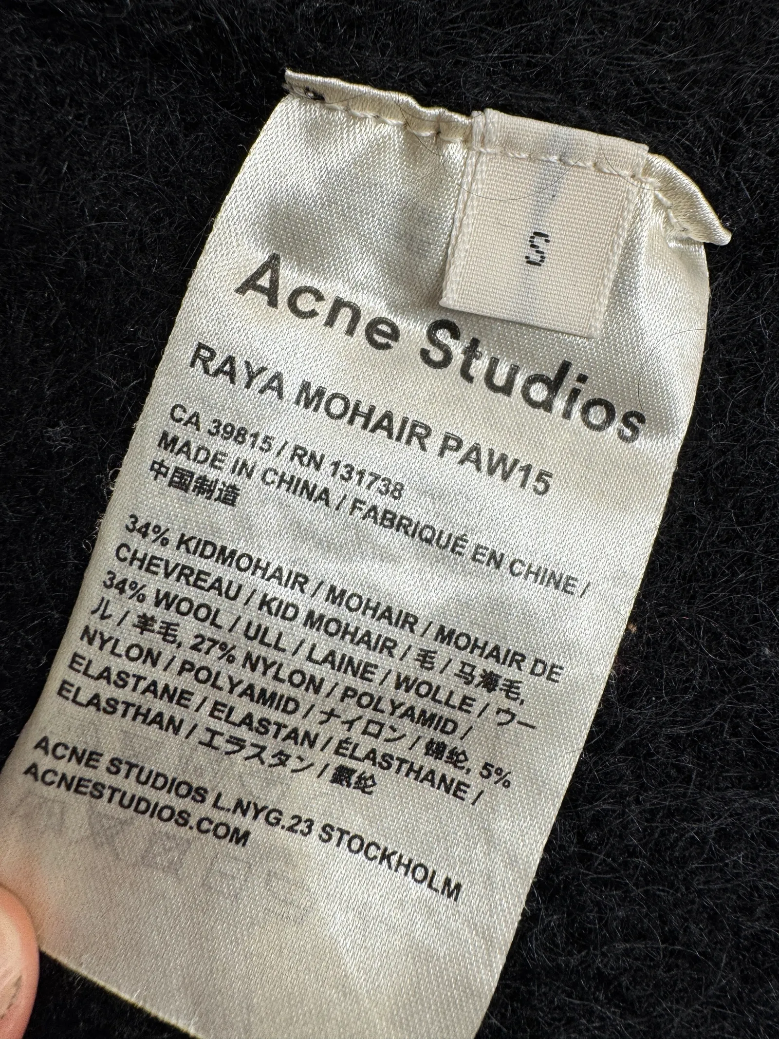 Acne Studios Raya-ullkofta - Image 3