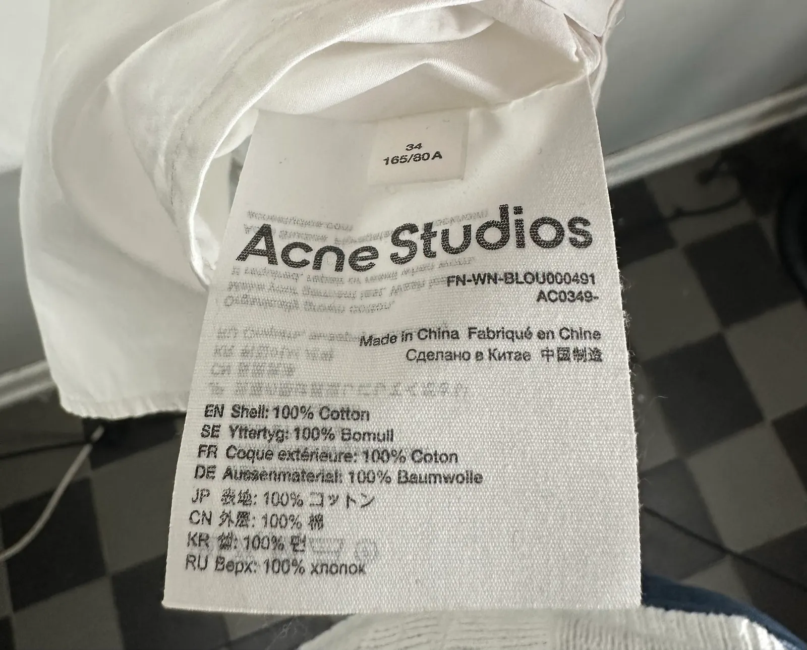 Acne Studios-skjorta - Image 3