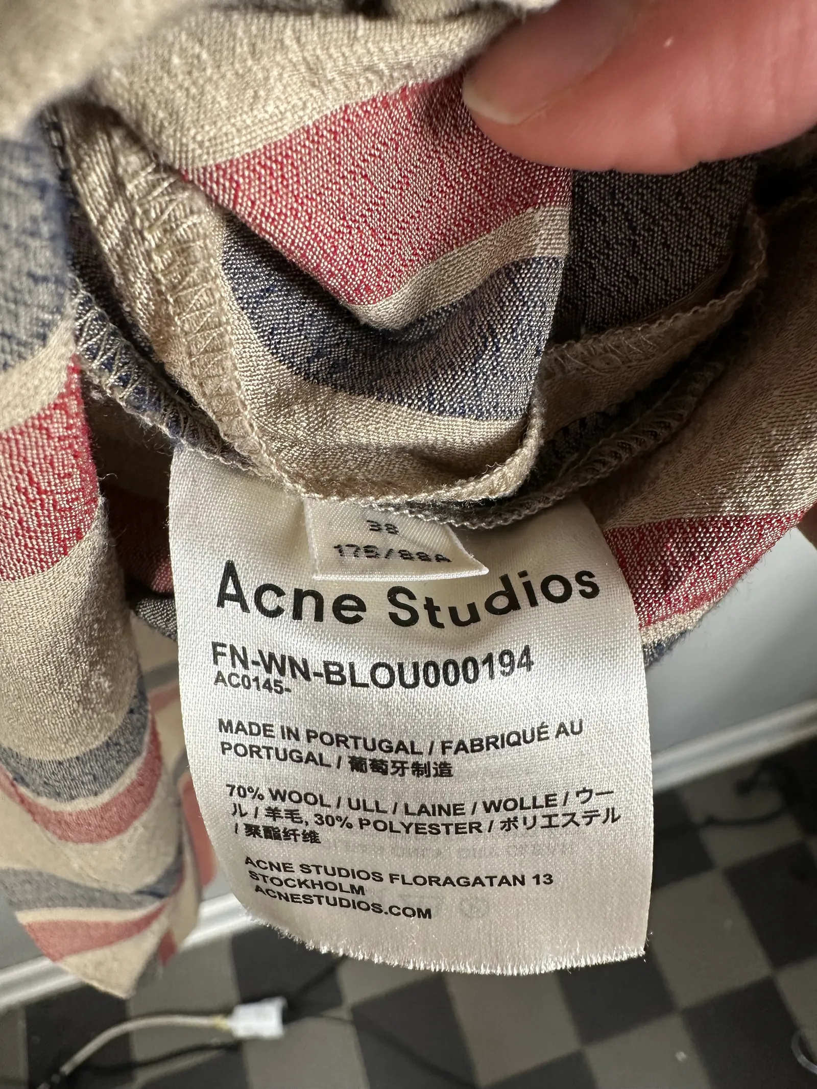 Acne Studios-ullskjorta - Image 3