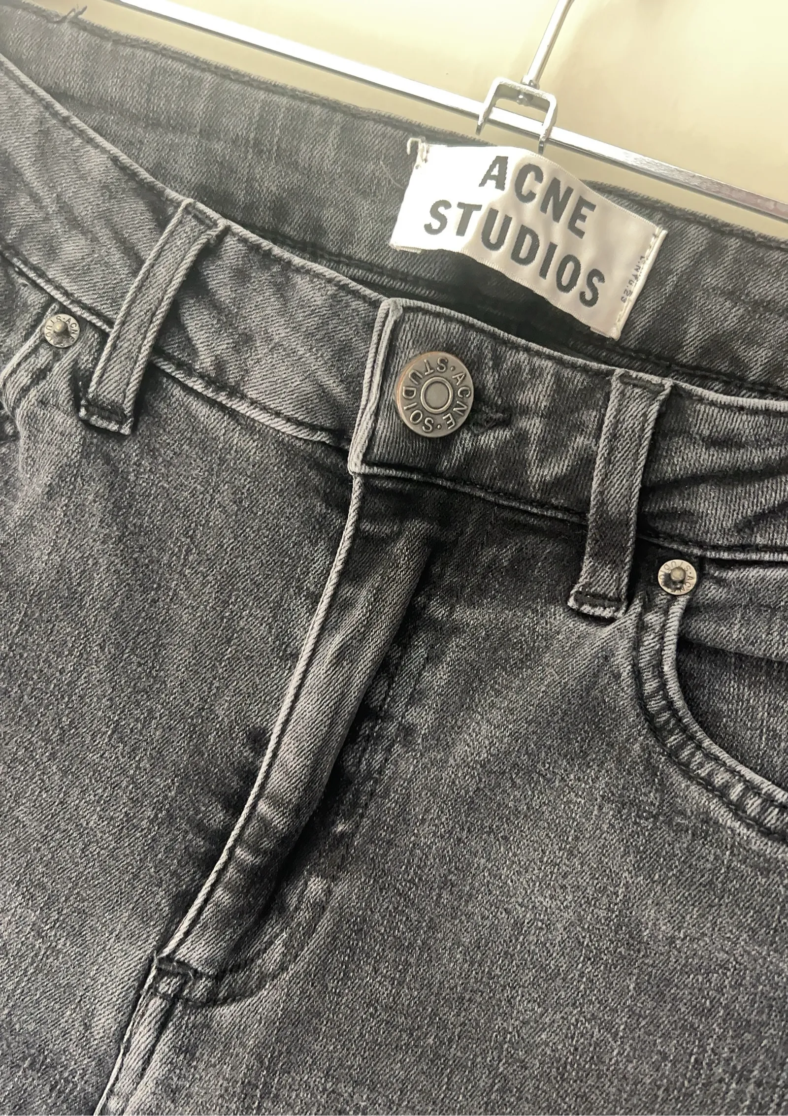 Acne Studios Skin 5 Used Black-jeans - Image 2
