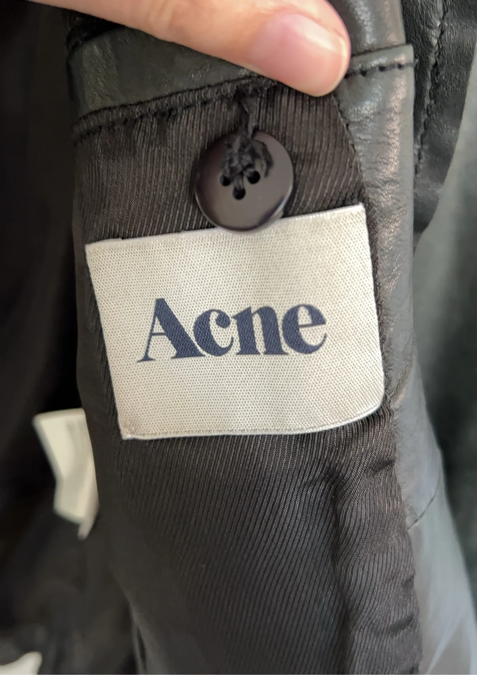 Acne Studios Smith-skinnjacka - Image 2