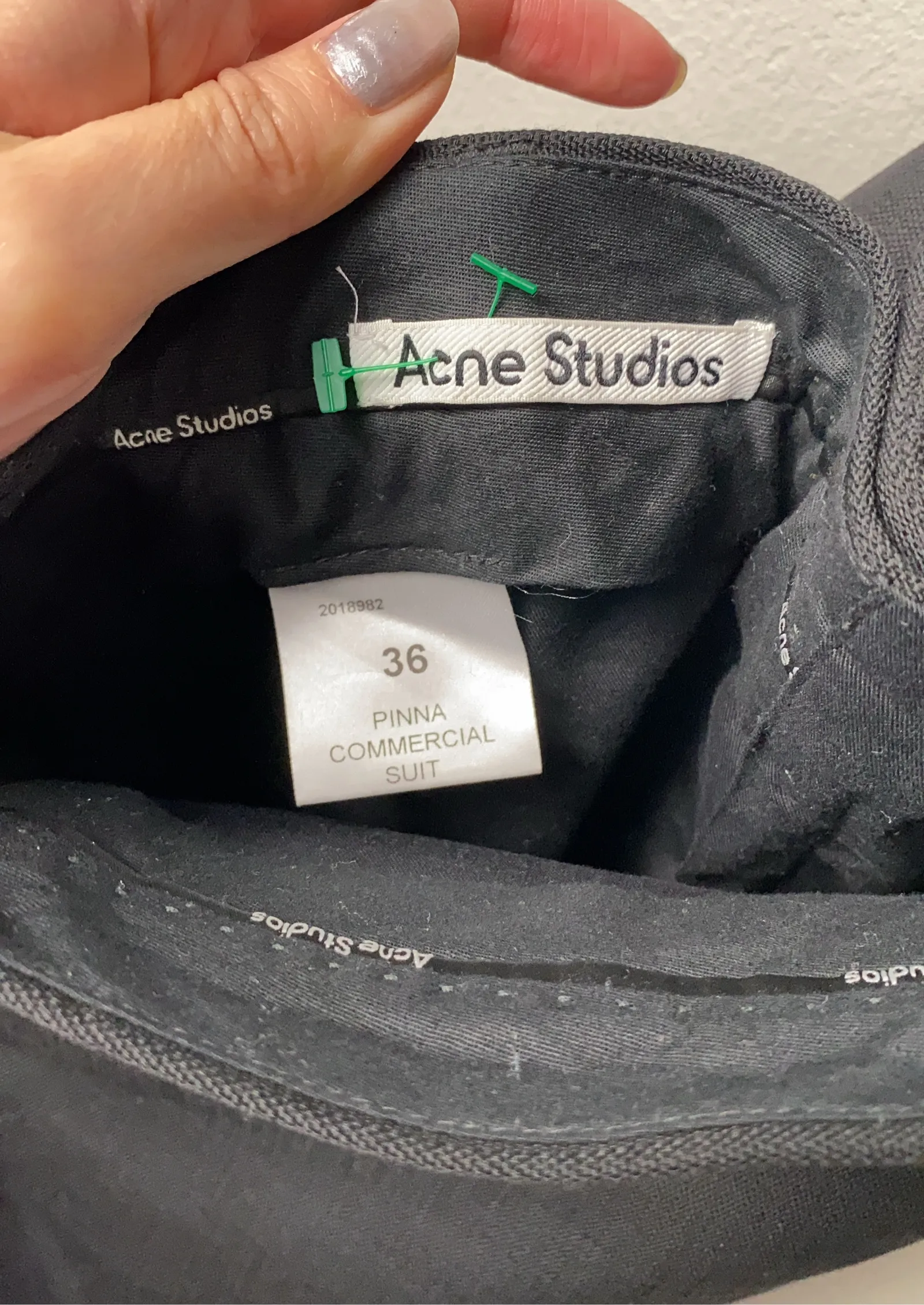 Acne Studios-kostymbyxor - Image 2