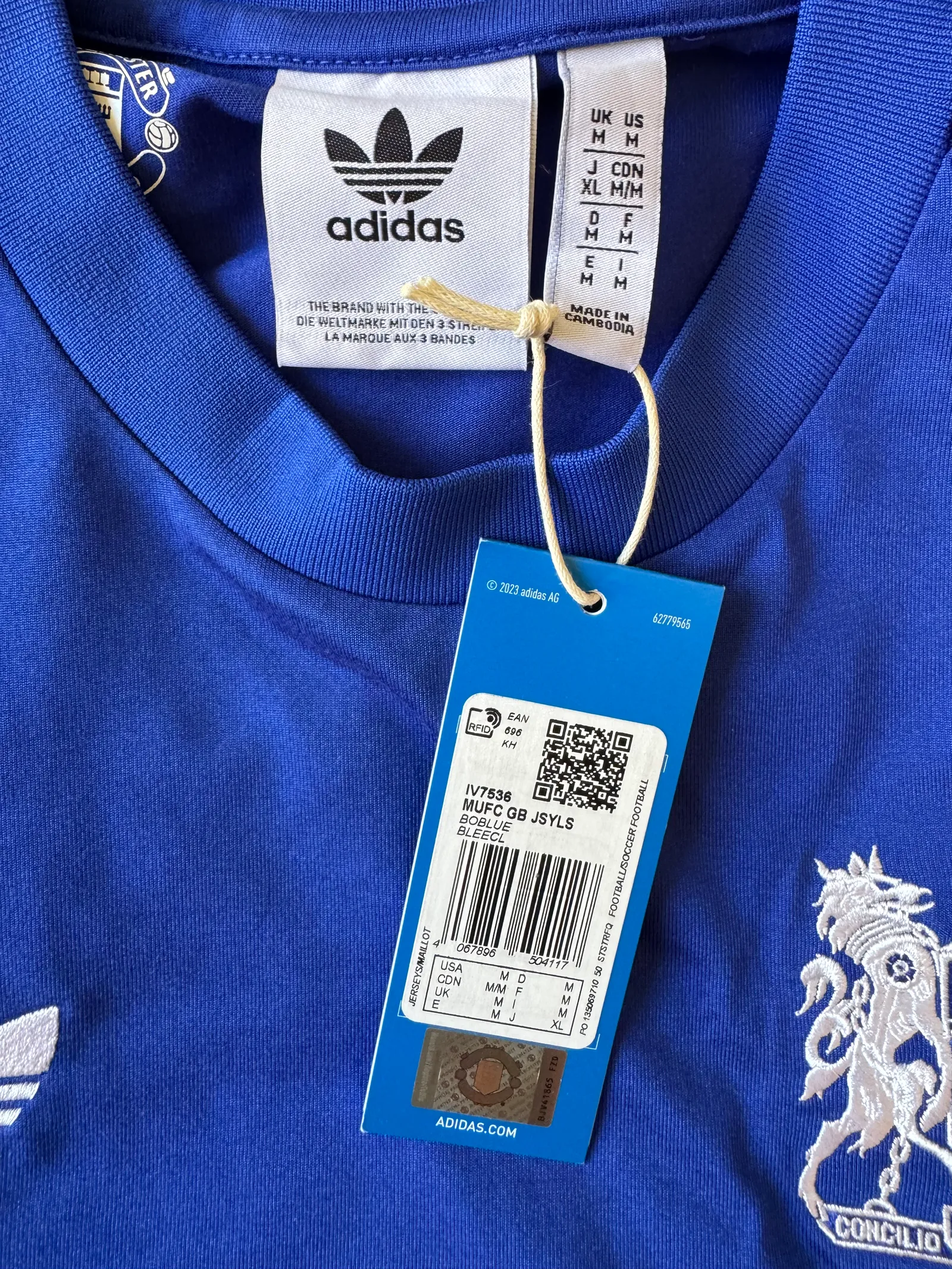 Adidas Manchester United George Best Long Sleeve-tröja NWT - Image 2