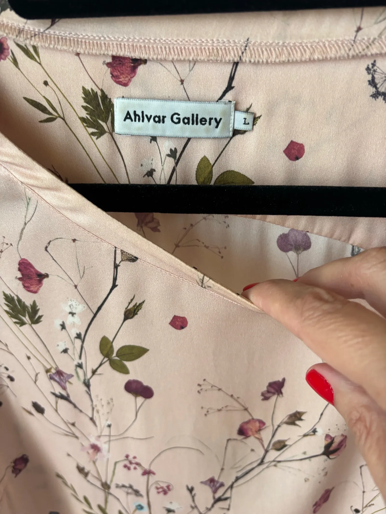 Ahlvar Gallery-sidenblus - Image 2