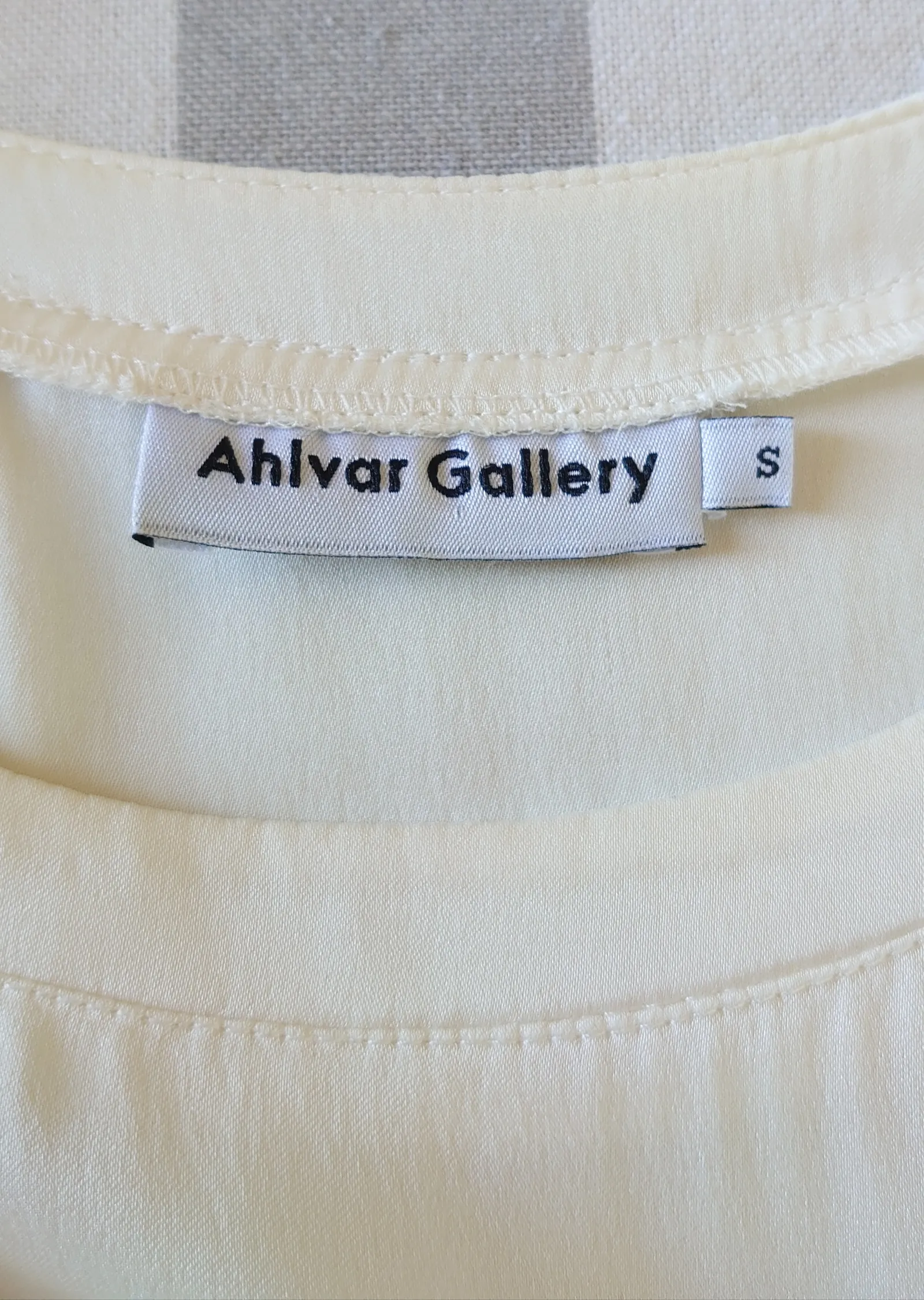 Ahlvar Gallery Middy-sidenblus - Image 2