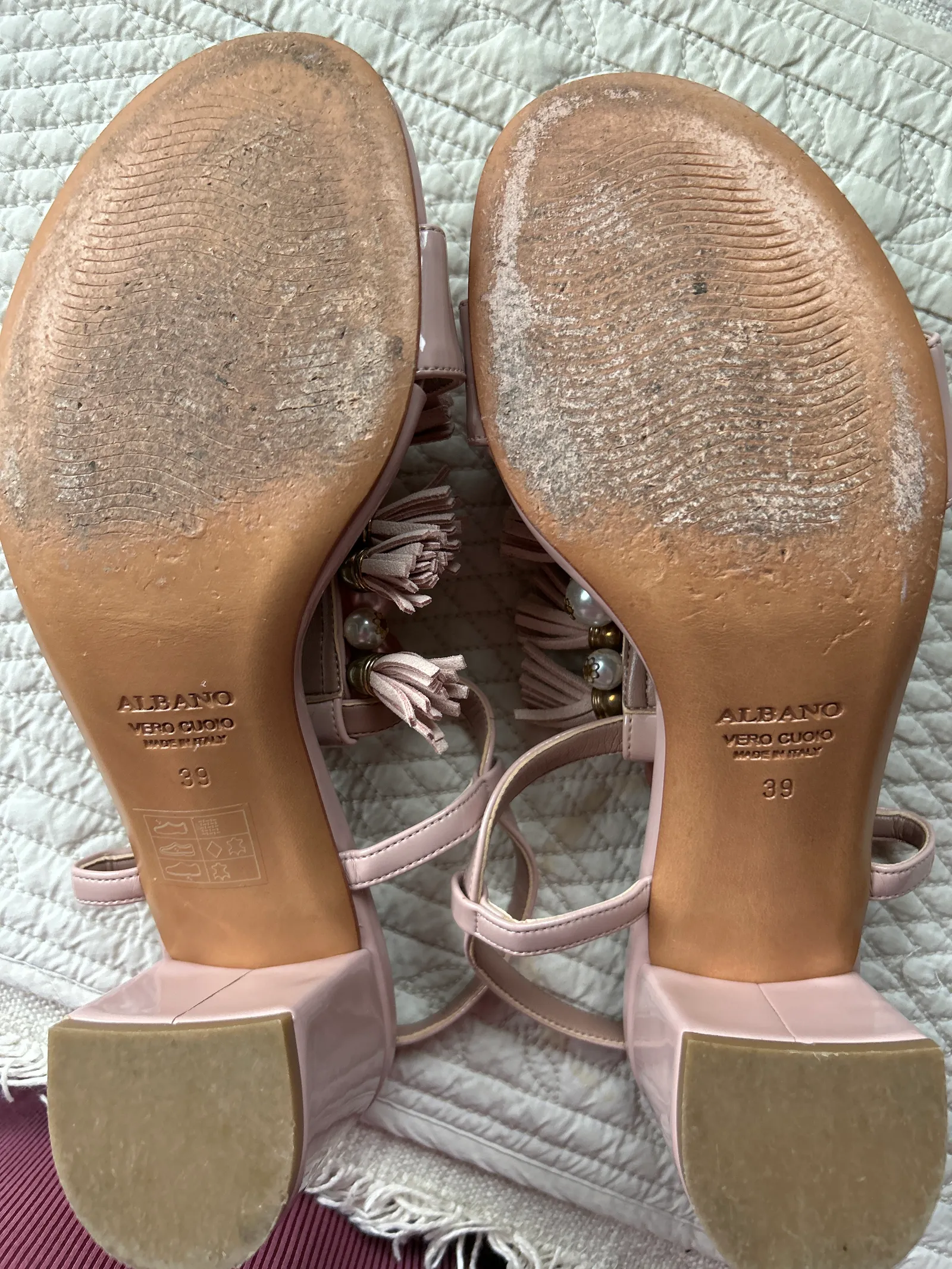 Albano-skinnsandaler - Image 3