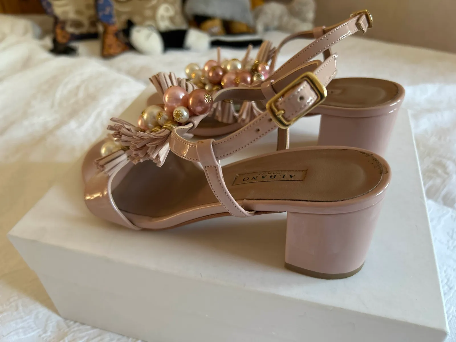 Albano-skinnsandaler - Image 6