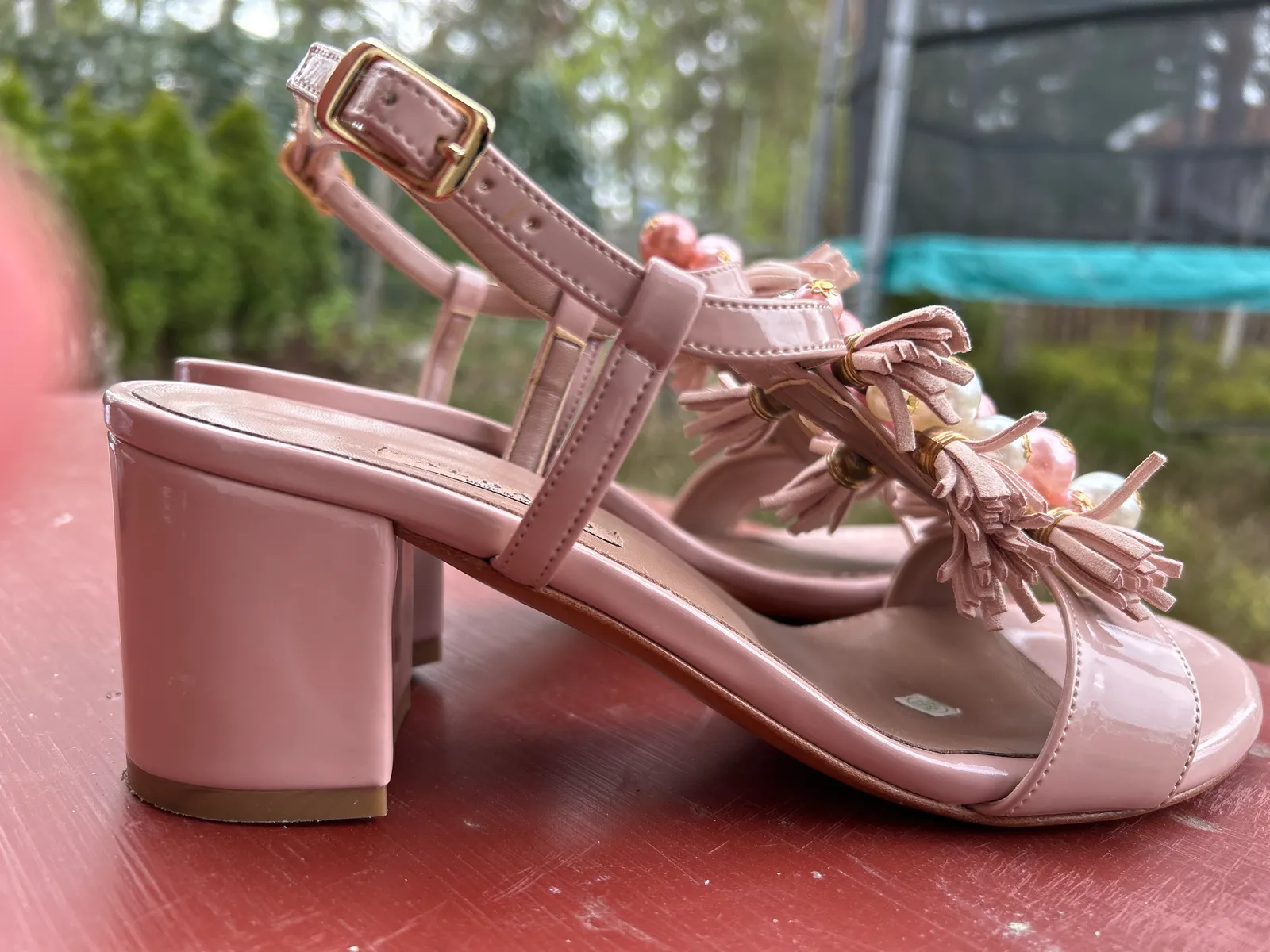 Albano-skinnsandaler - Image 8