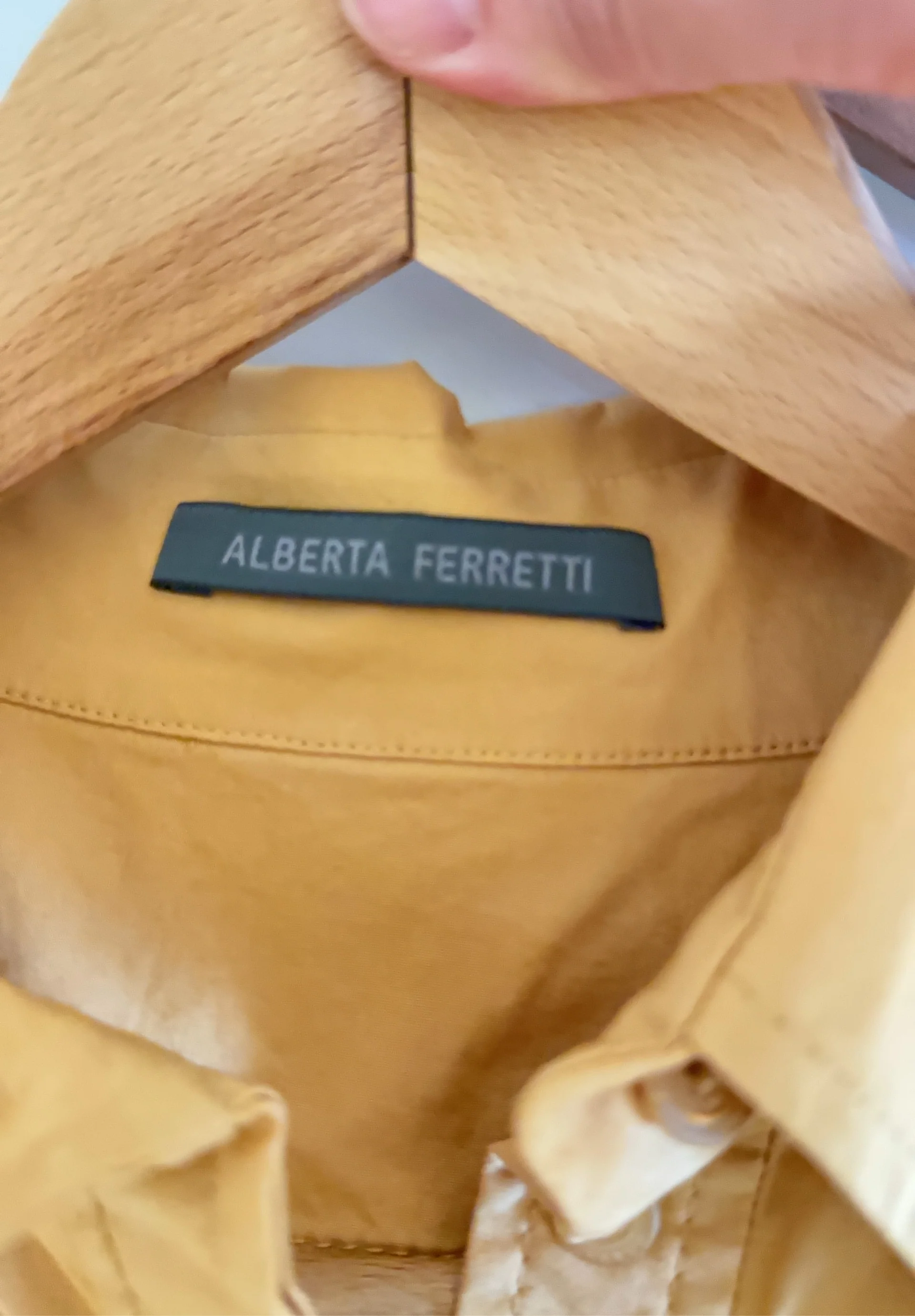 Alberta Ferretti Camicia-blus NWOT - Image 2