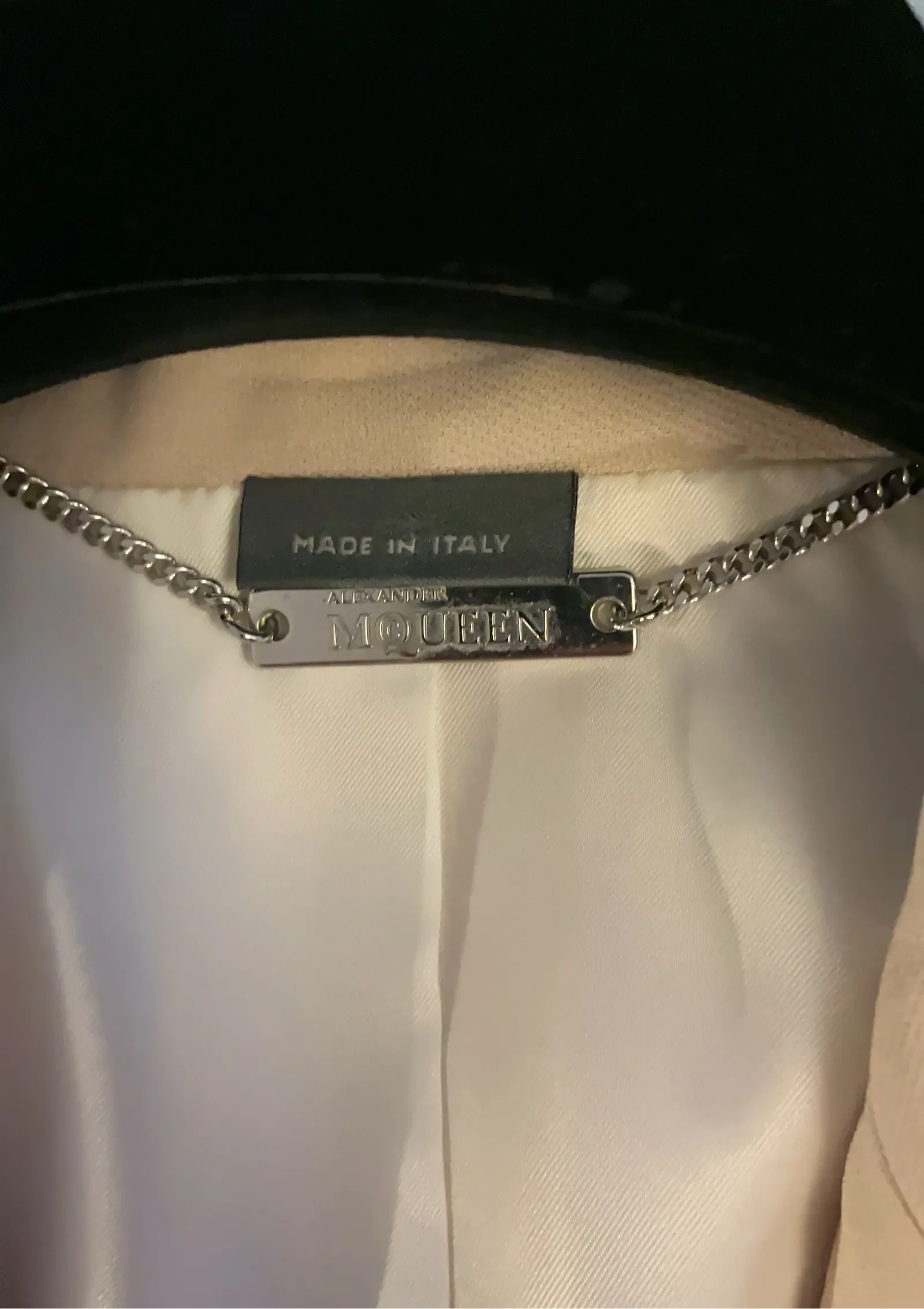 Alexander Mcqueen One Button Drapped-kavaj - Image 2