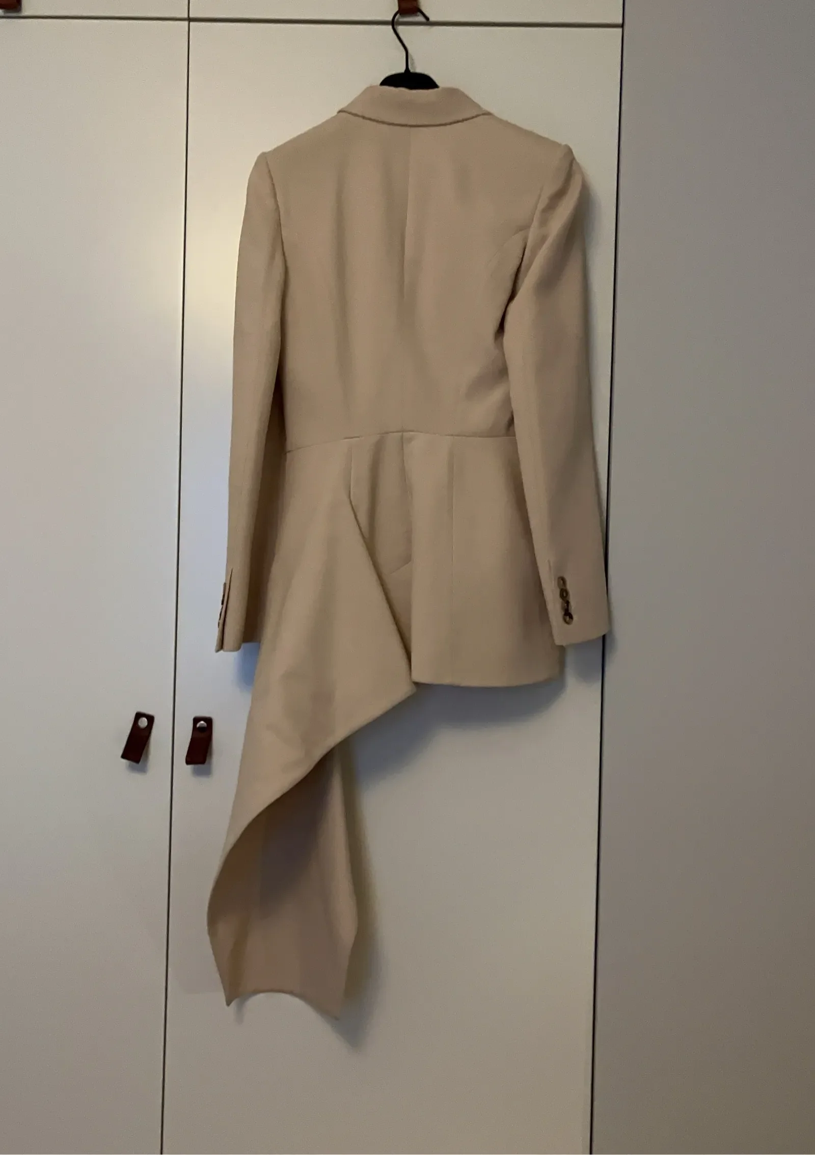 Alexander Mcqueen One Button Drapped-kavaj - Image 4