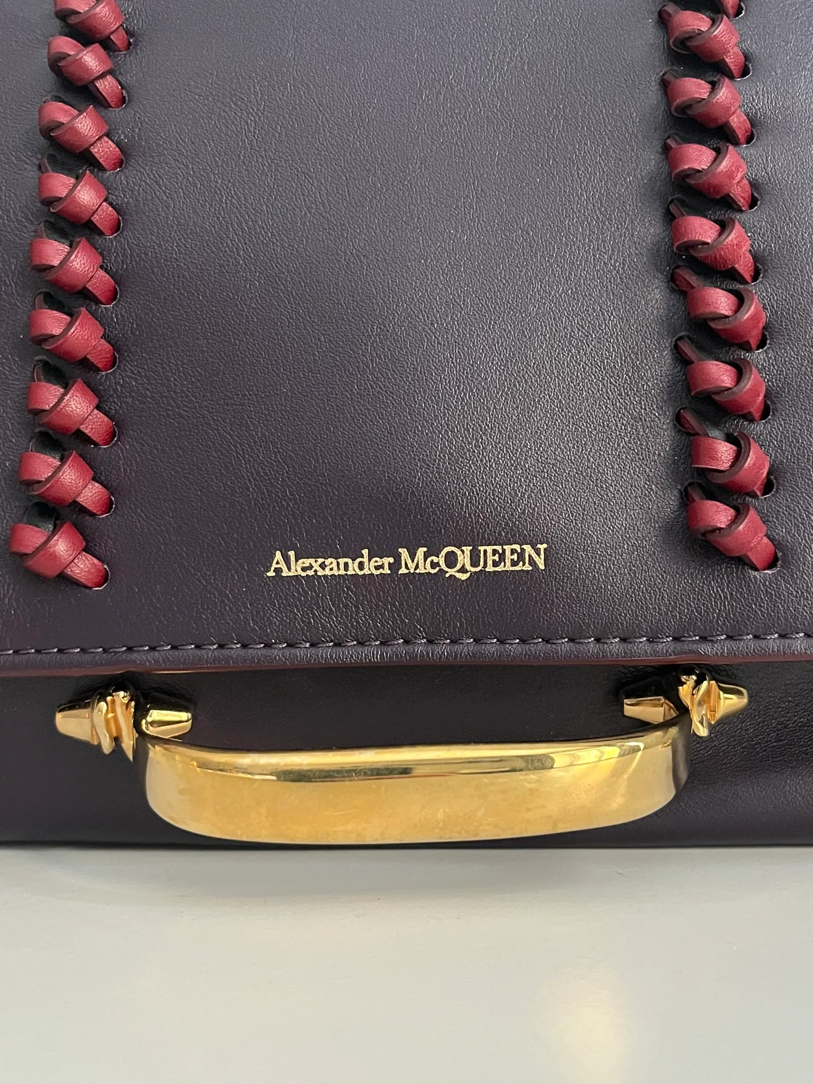 Alexander Mcqueen Shoulder-skinnaxelremsväska - Image 2