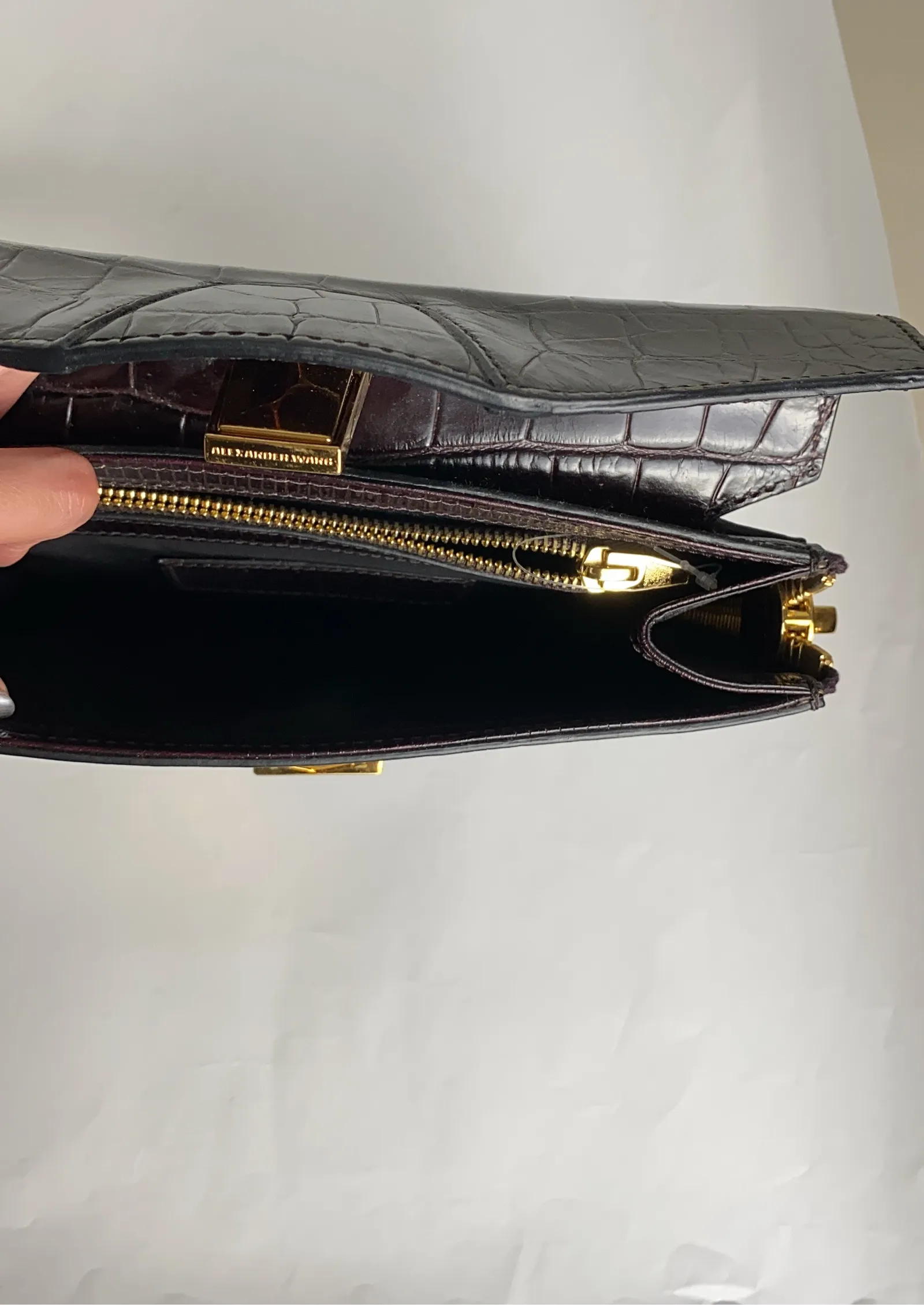 Alexander Wang-skinnkuvertväska - Image 5
