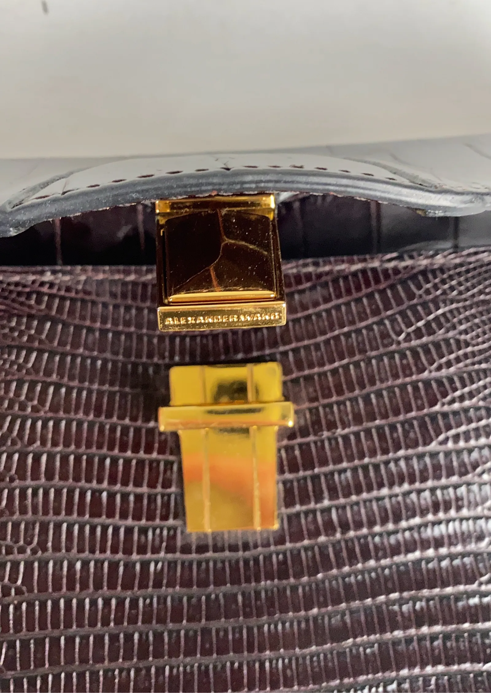 Alexander Wang-skinnkuvertväska - Image 8