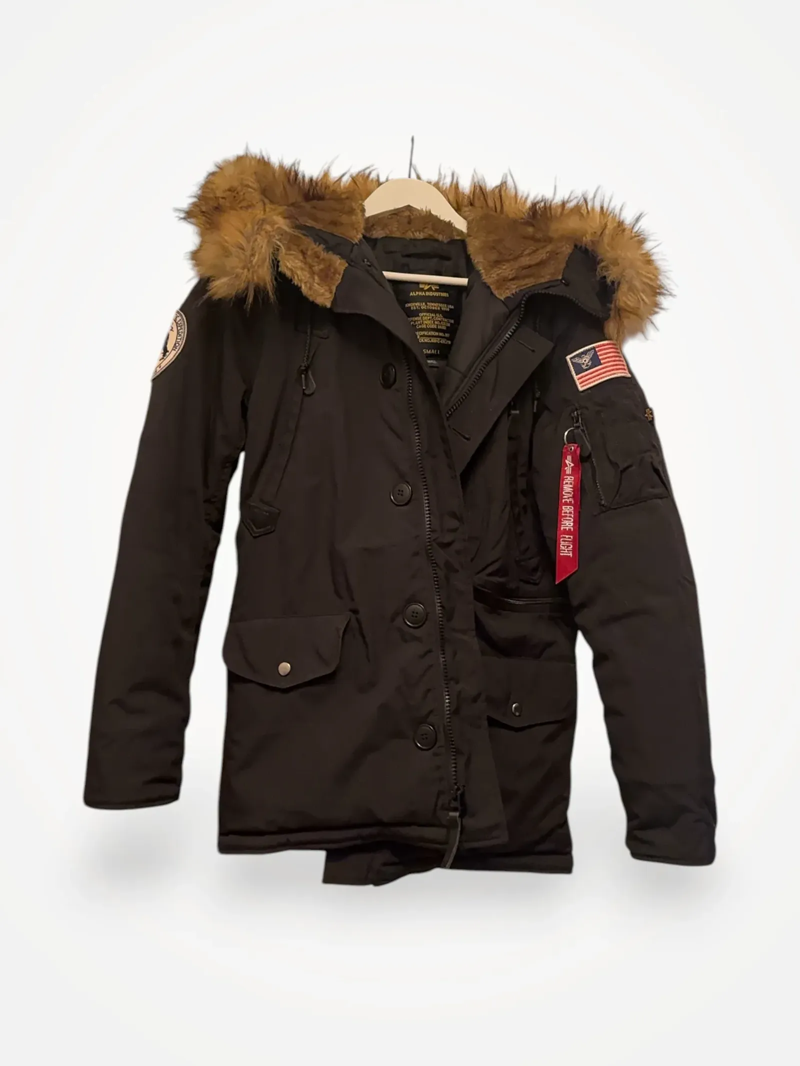 Alpha Industries Polar Unisex - Parkas Black-jacka