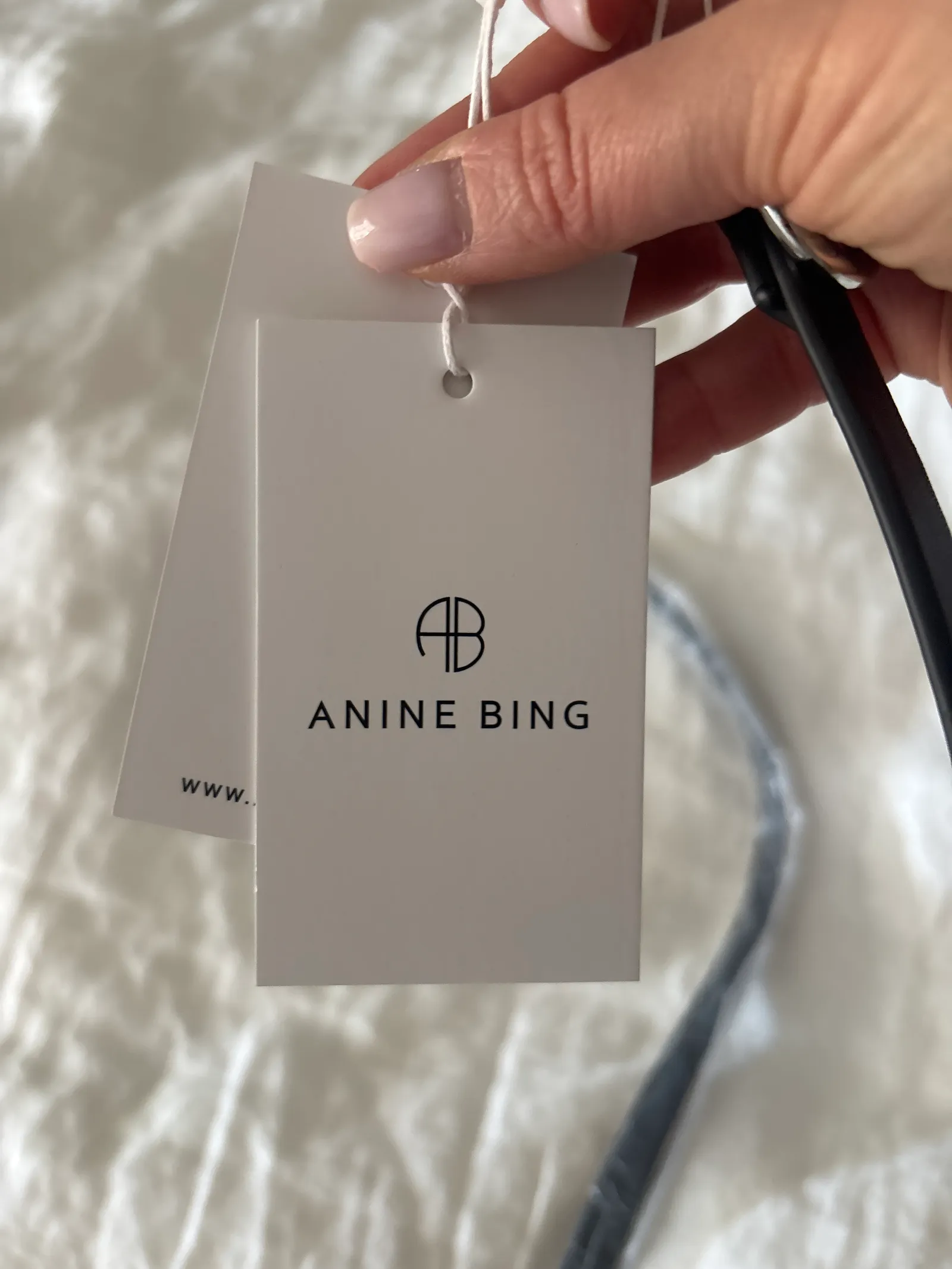Anine Bing-skinnbälte NWT - Image 2