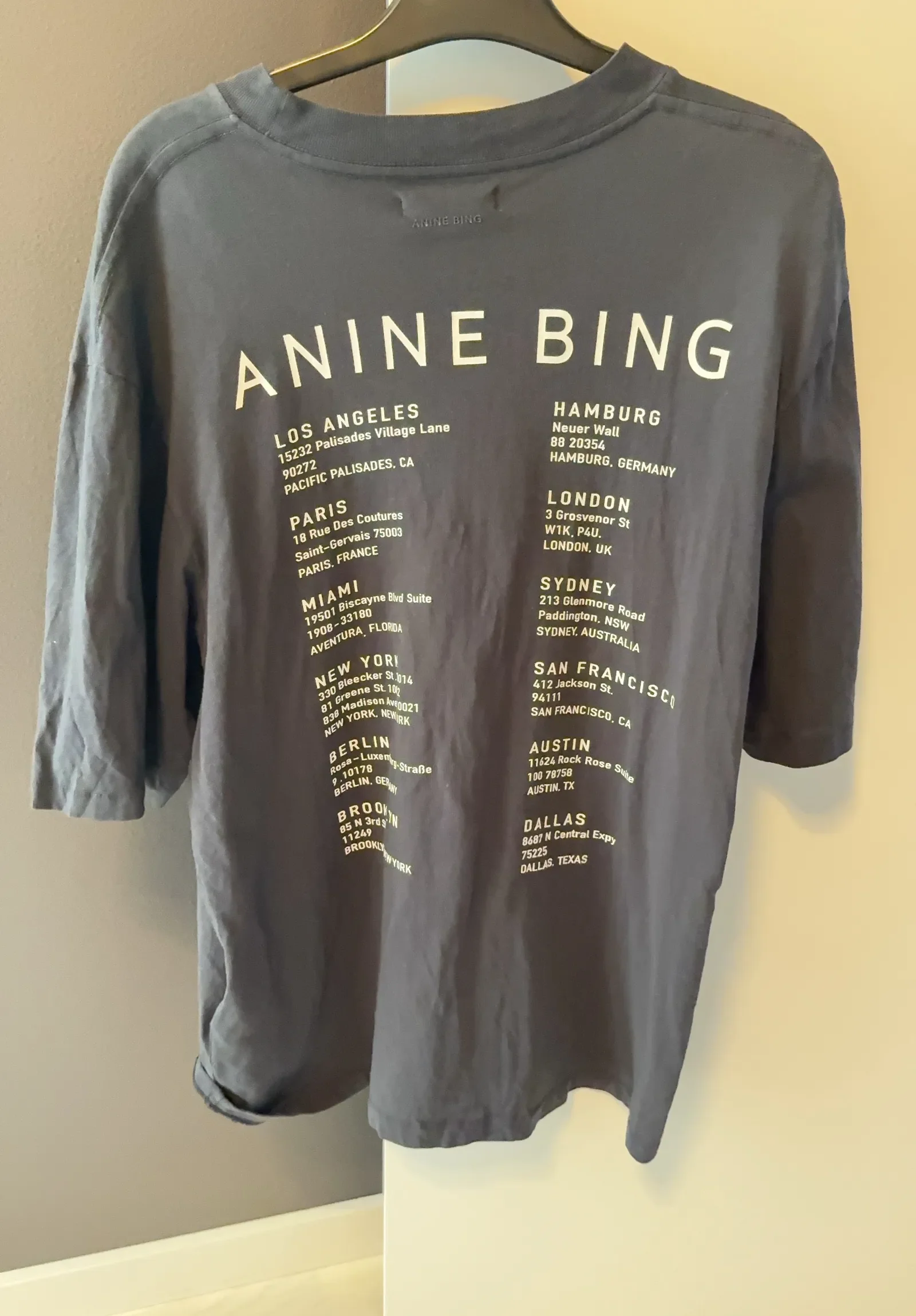 Anine Bing Cade Smiley-t-shirt - Image 4
