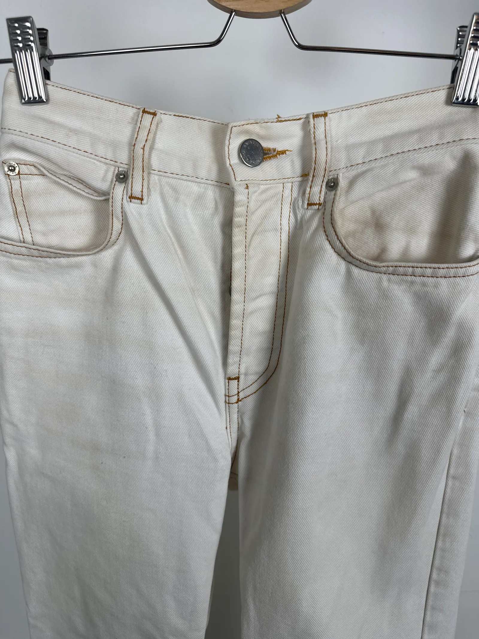 Anine Bing Constrast Stitch-jeans - Image 5