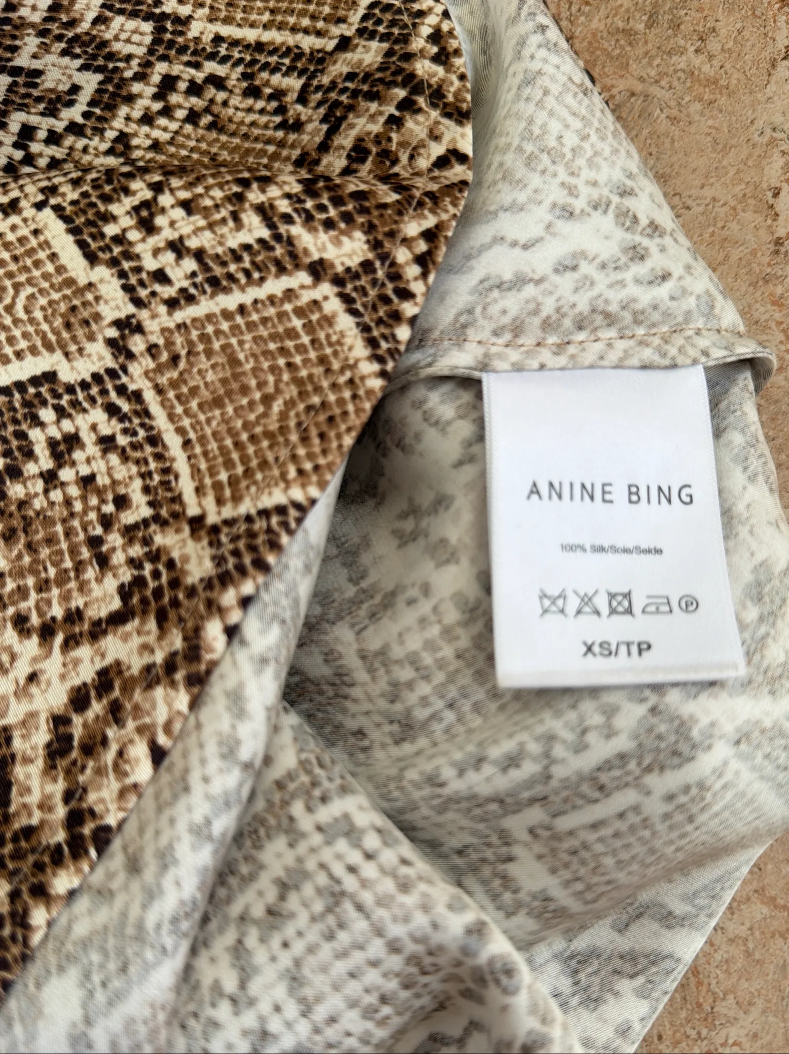 Anine Bing-sidenkjol NWOT - Image 4