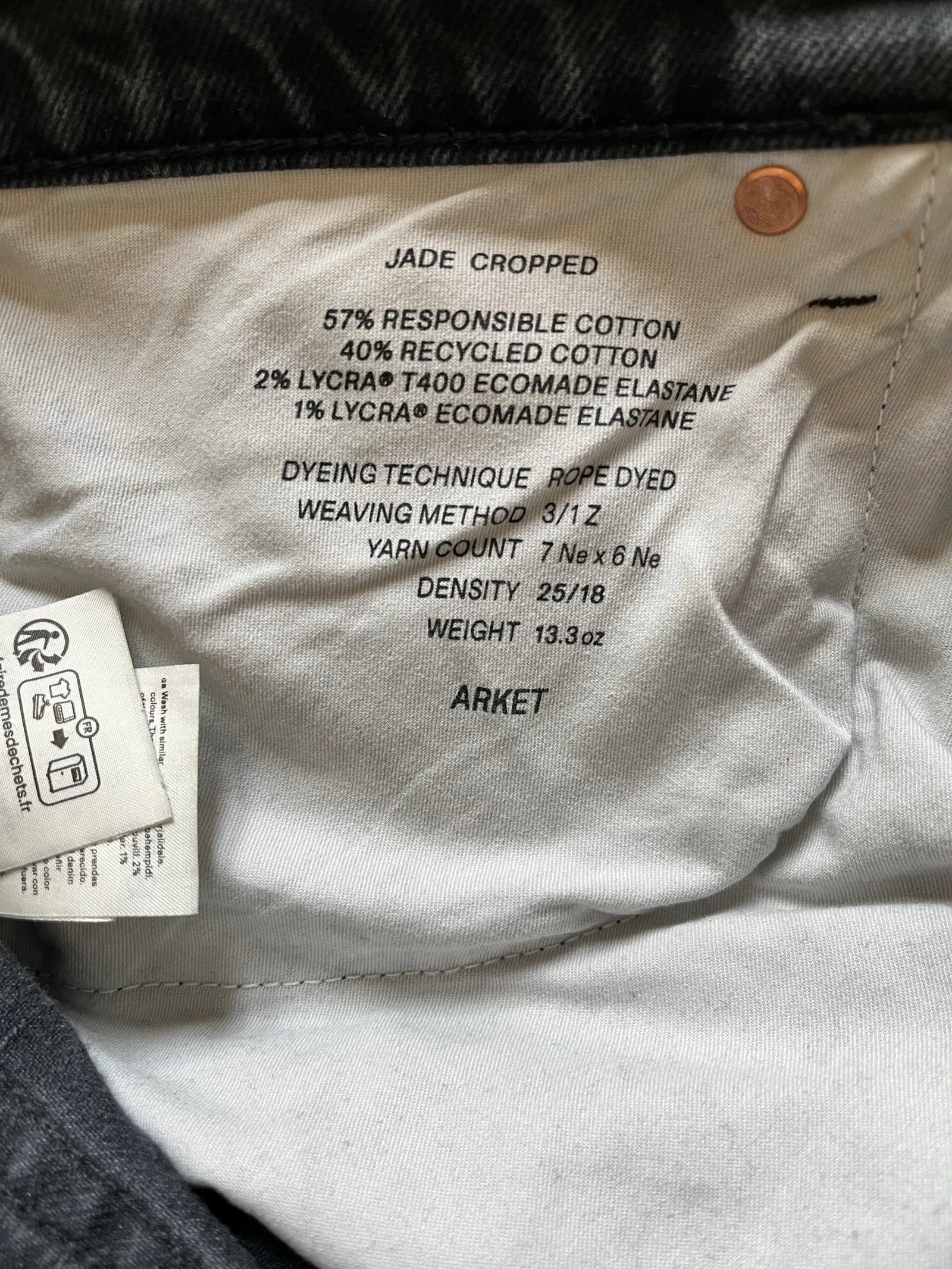 Arket Jade, Cropped-jeans - Image 2