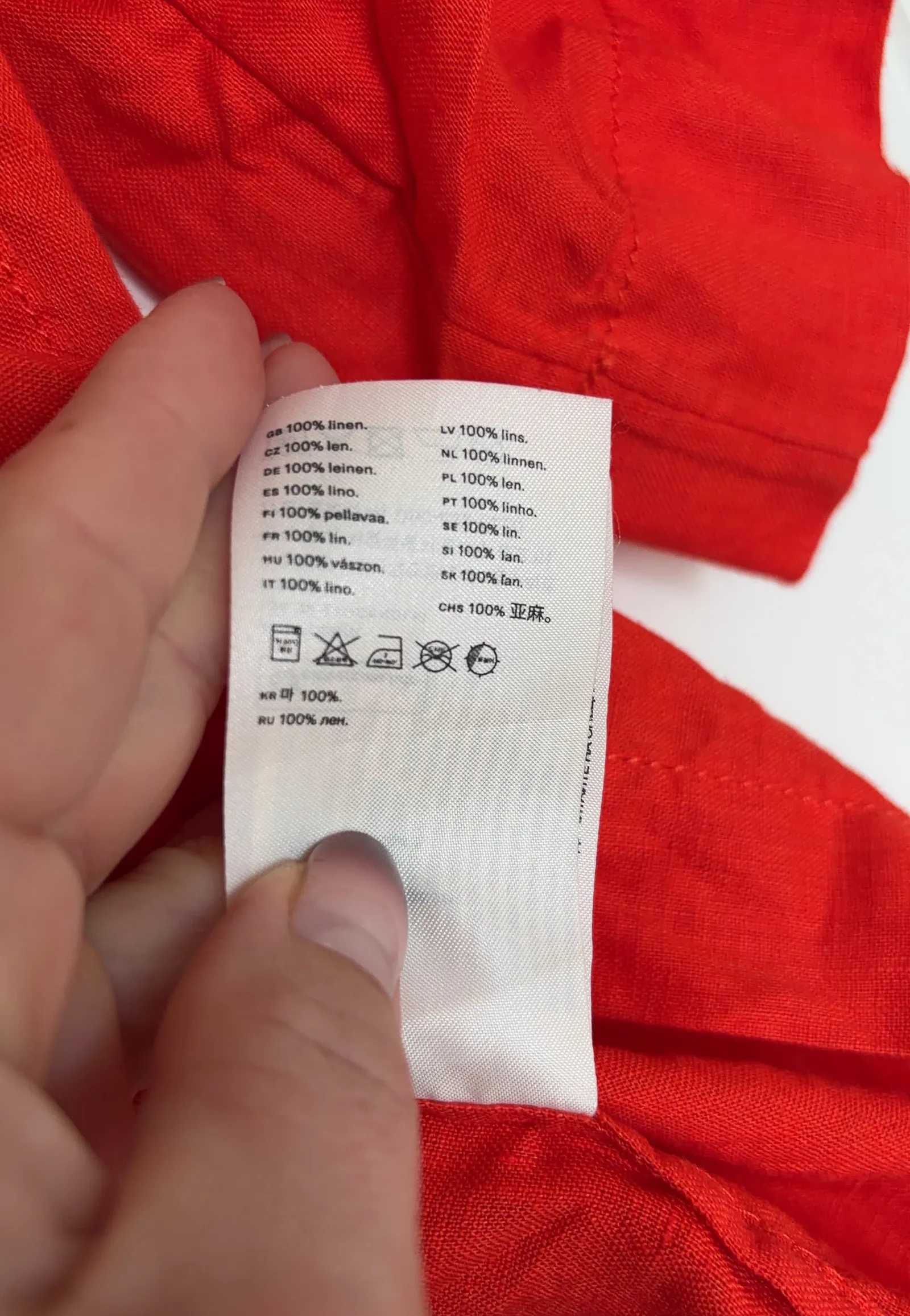 Arket-linneskjorta NWOT - Image 4
