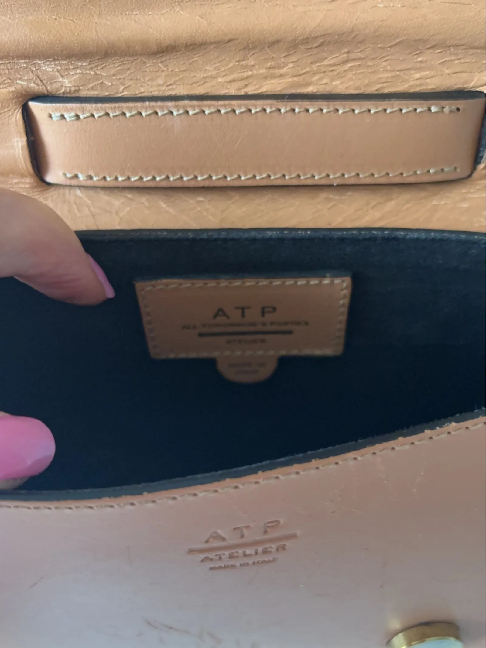 ATP Atelier Montalcino-skinnhandväska - Image 2