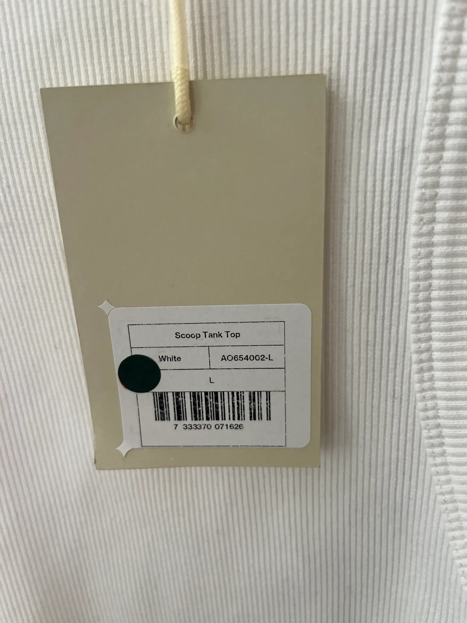 Axel Arigato Scoop Tank-linne NWT - Image 5