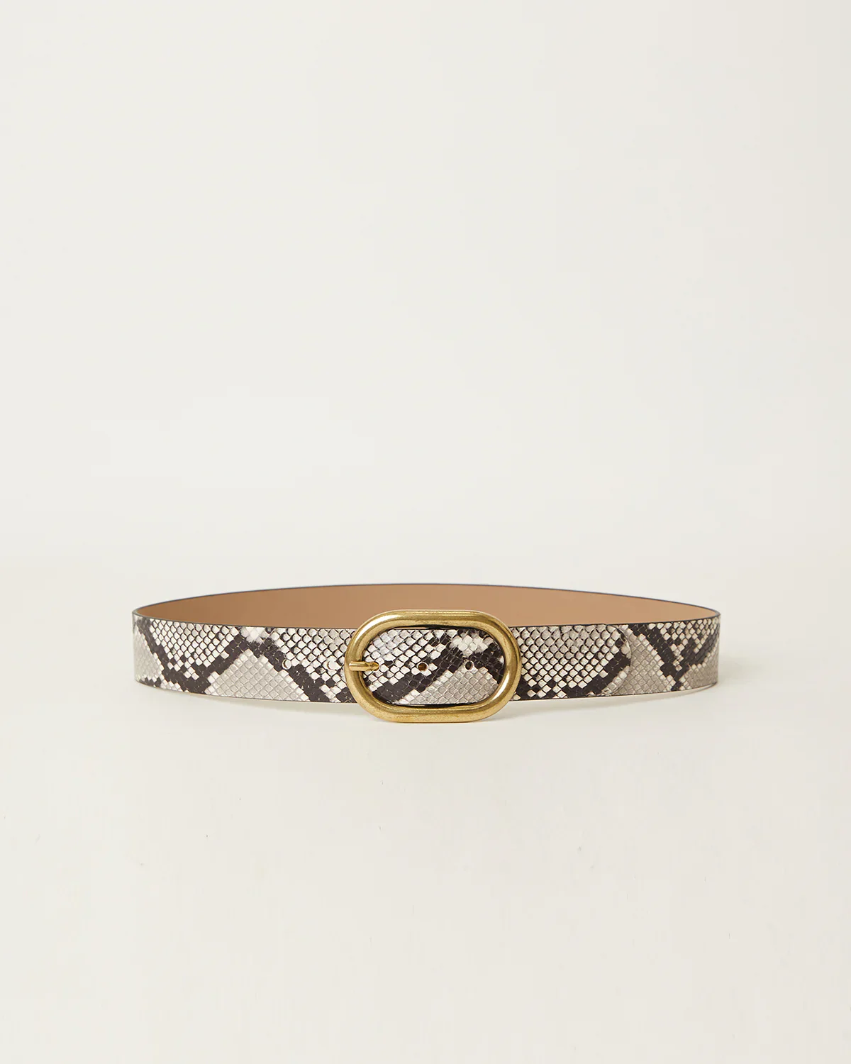 B-Low The Belt Kian Python-skinnbälte NWT