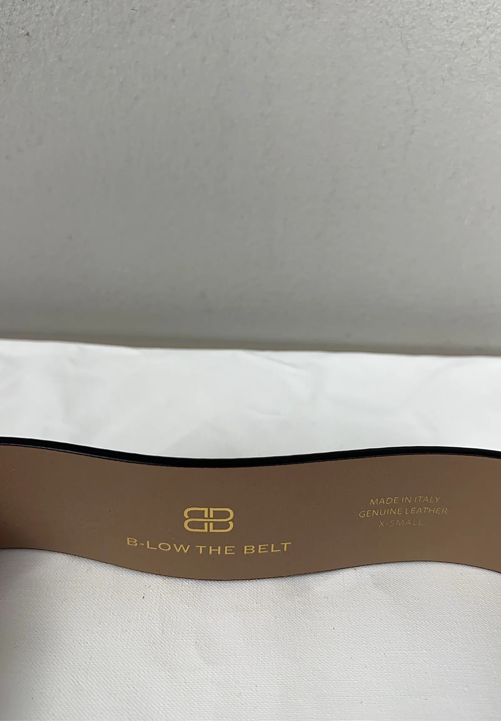 B-Low The Belt Kian Python-skinnbälte NWT - Image 3