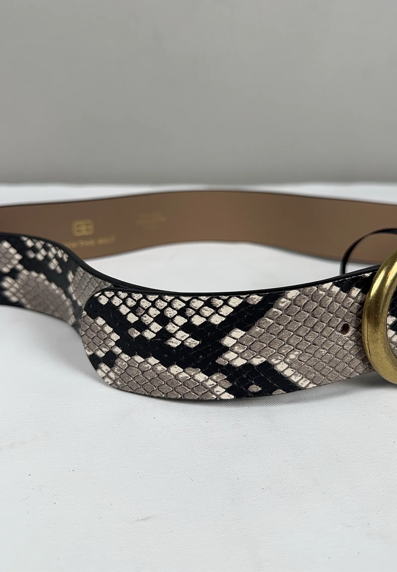B-Low The Belt Kian Python-skinnbälte NWT - Image 5
