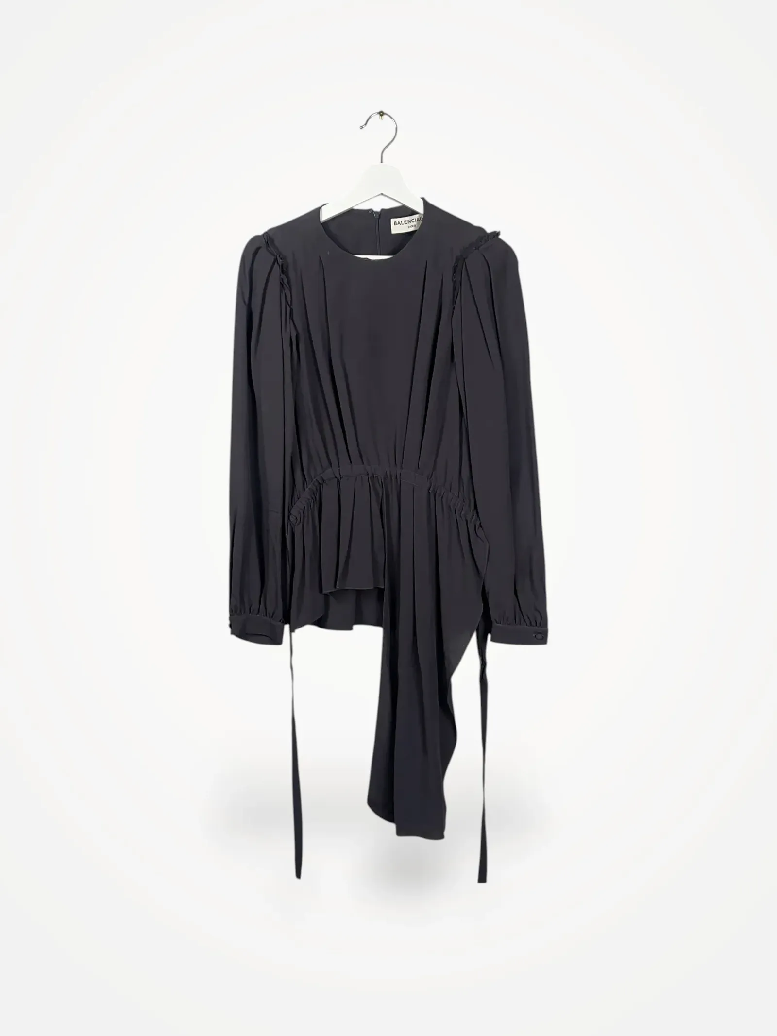 Balenciaga-sidenblus
