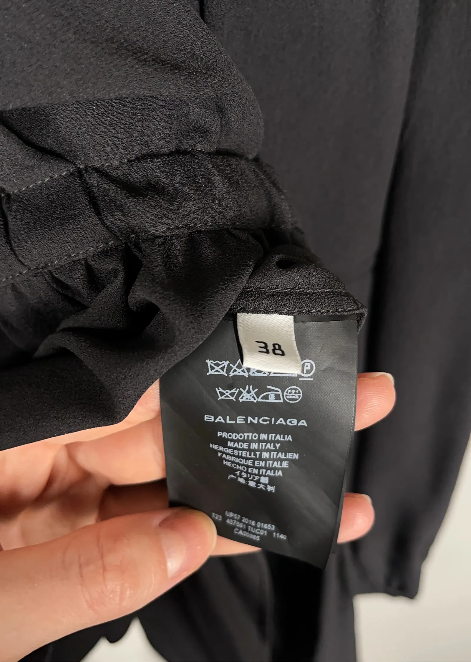 Balenciaga-sidenblus - Image 5