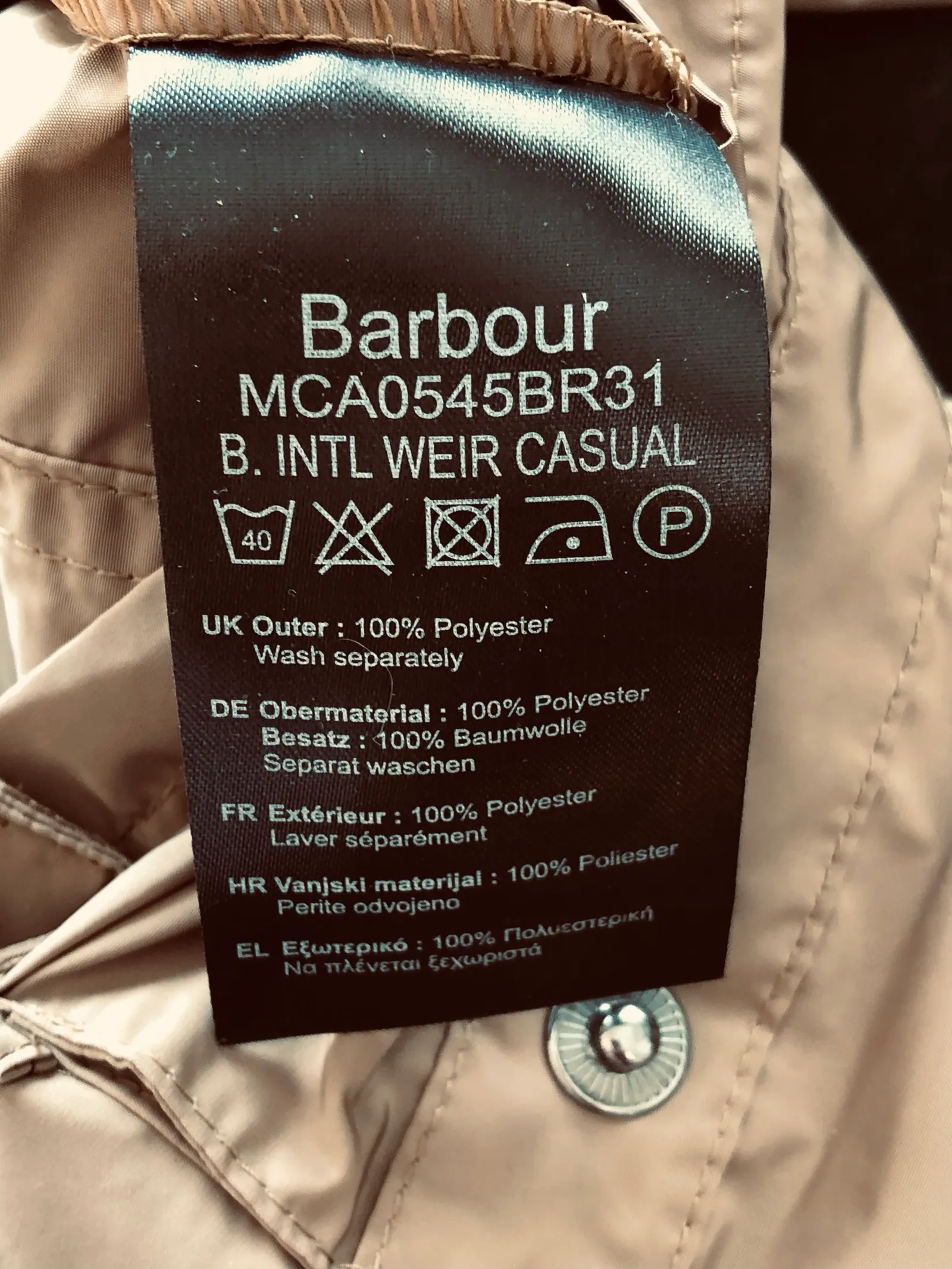 Barbour-fritidsjacka - Image 3
