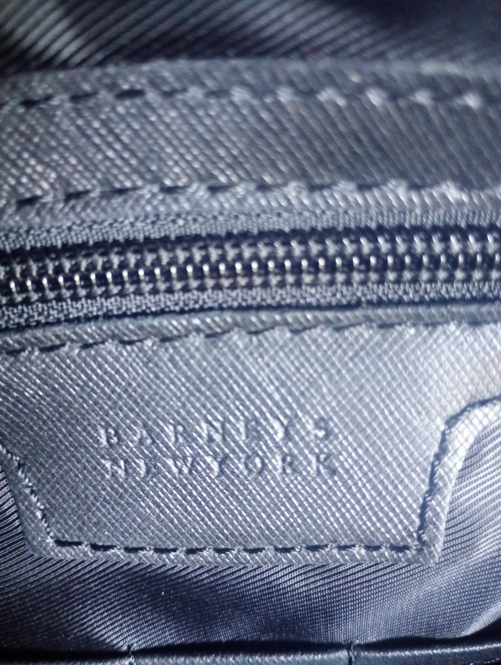 Barneys New York Zip Leather Briefcase-skinnhandväska - Image 2