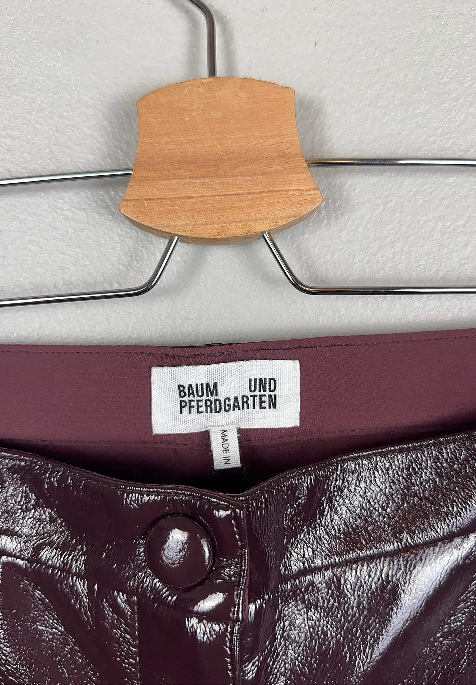 Baum und Pferdgarten Niella- Dark Burgundy-byxor NWT - Image 3