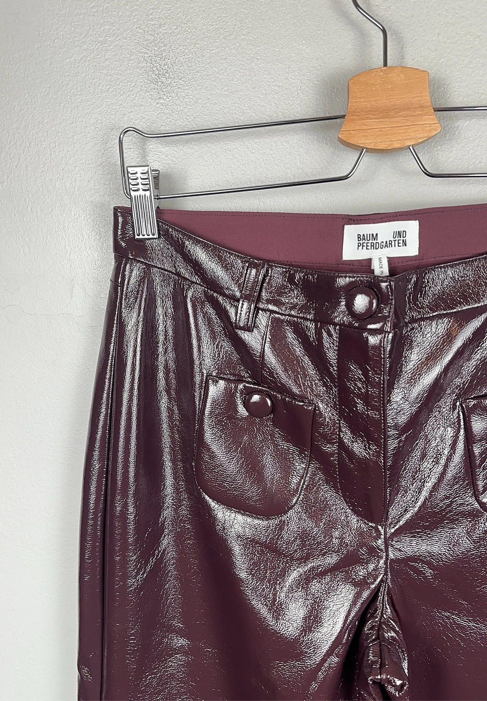 Baum und Pferdgarten Niella- Dark Burgundy-byxor NWT - Image 7