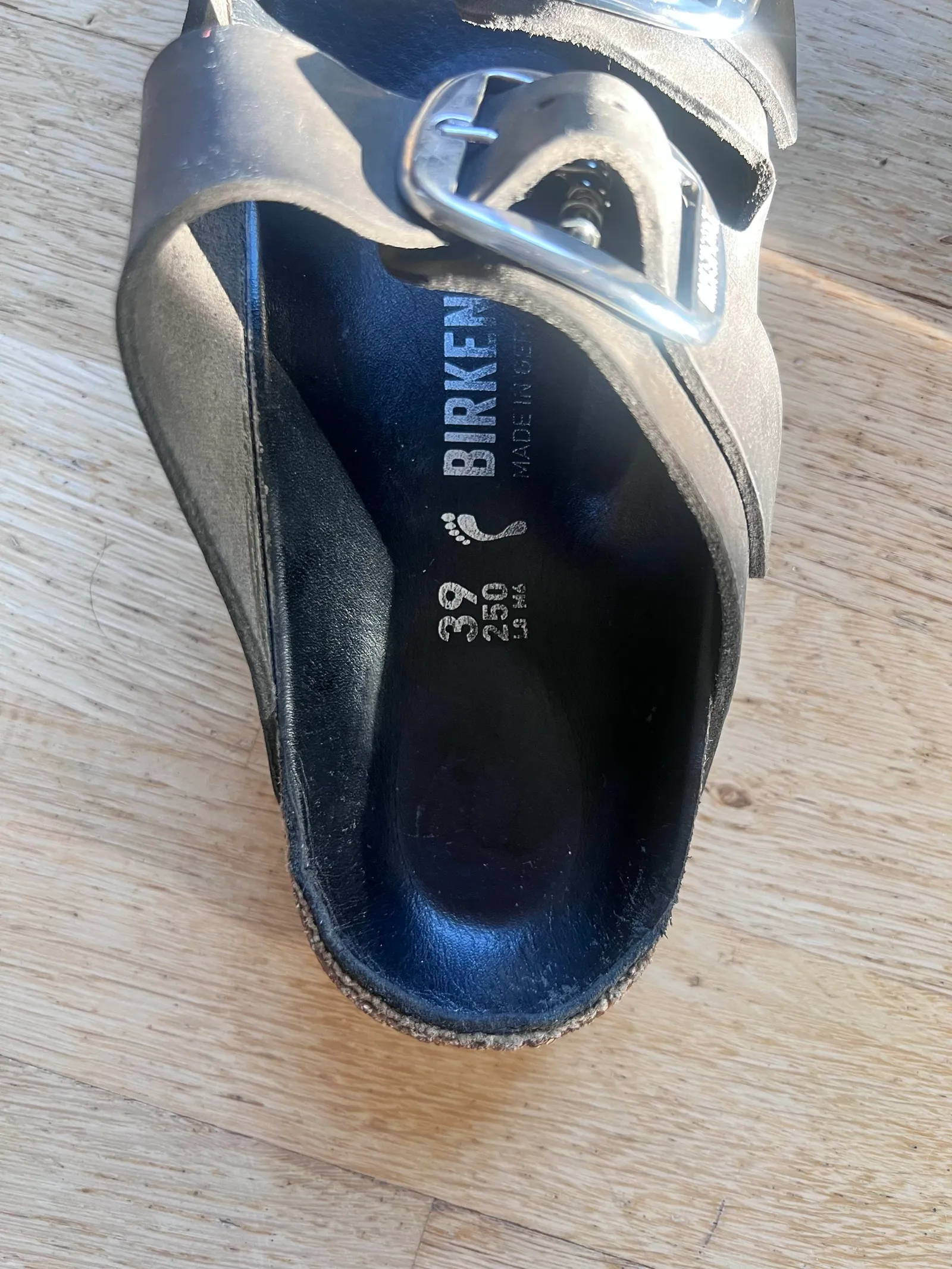 Birkenstock Arizona Big Buckle-skinnsandaler - Image 2